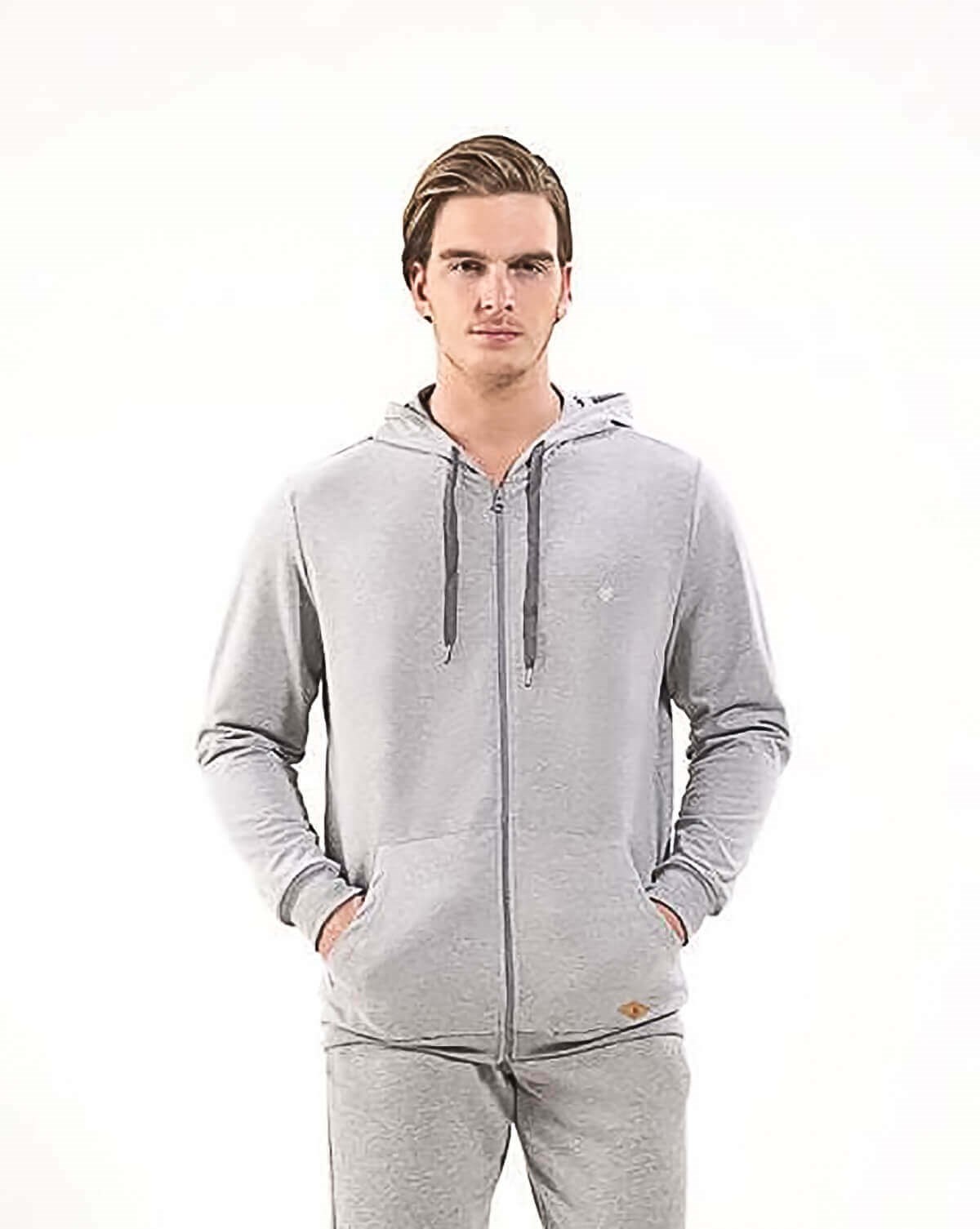 Blackspade 7587 Erkek Fermuarlı Kapşonlu Sweatshirt