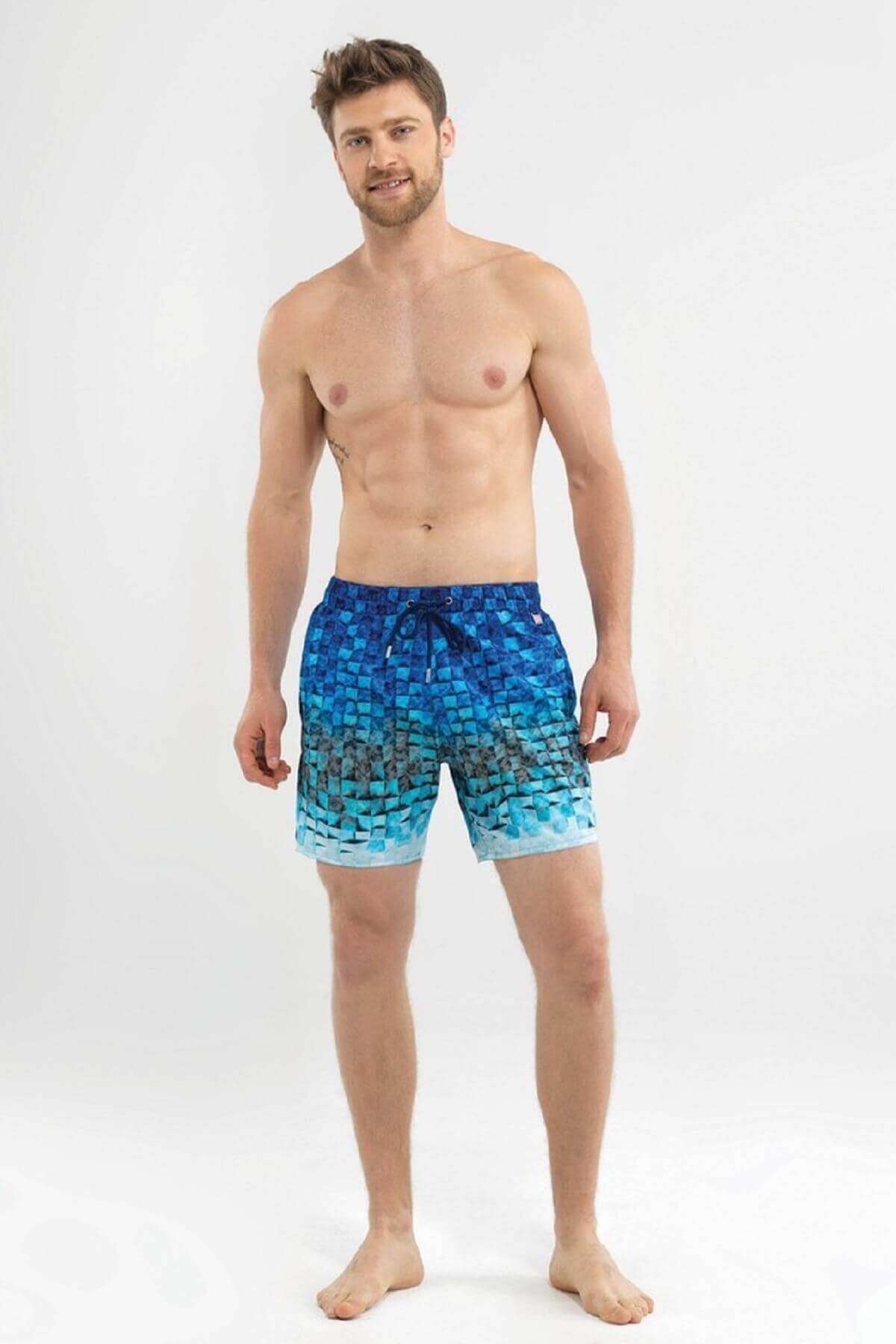 Blackspade 8557 Erkek Deniz Şort Mayo