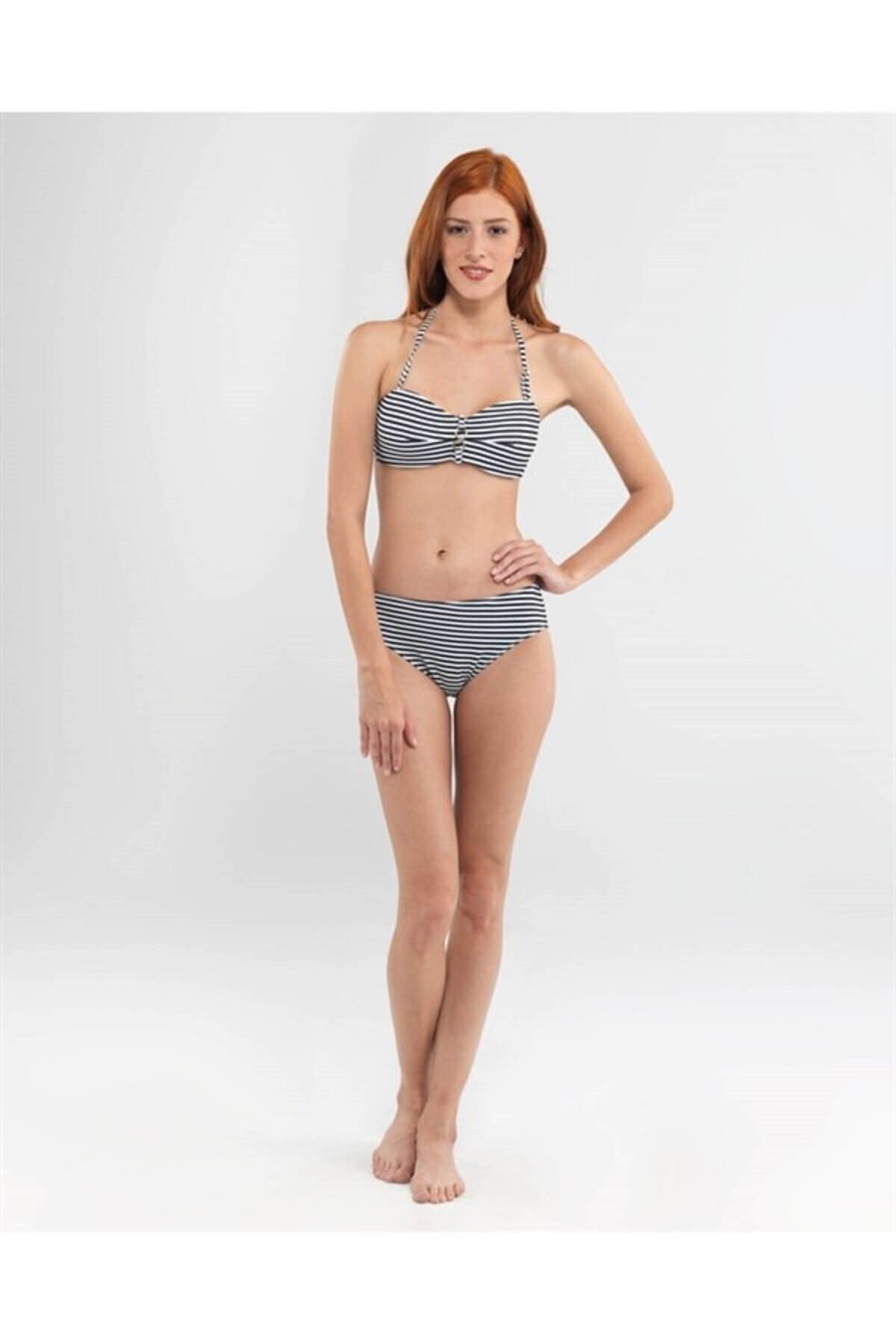 Blackspade 8586 Kadın Boş Cup Straplez Bikini Üstü