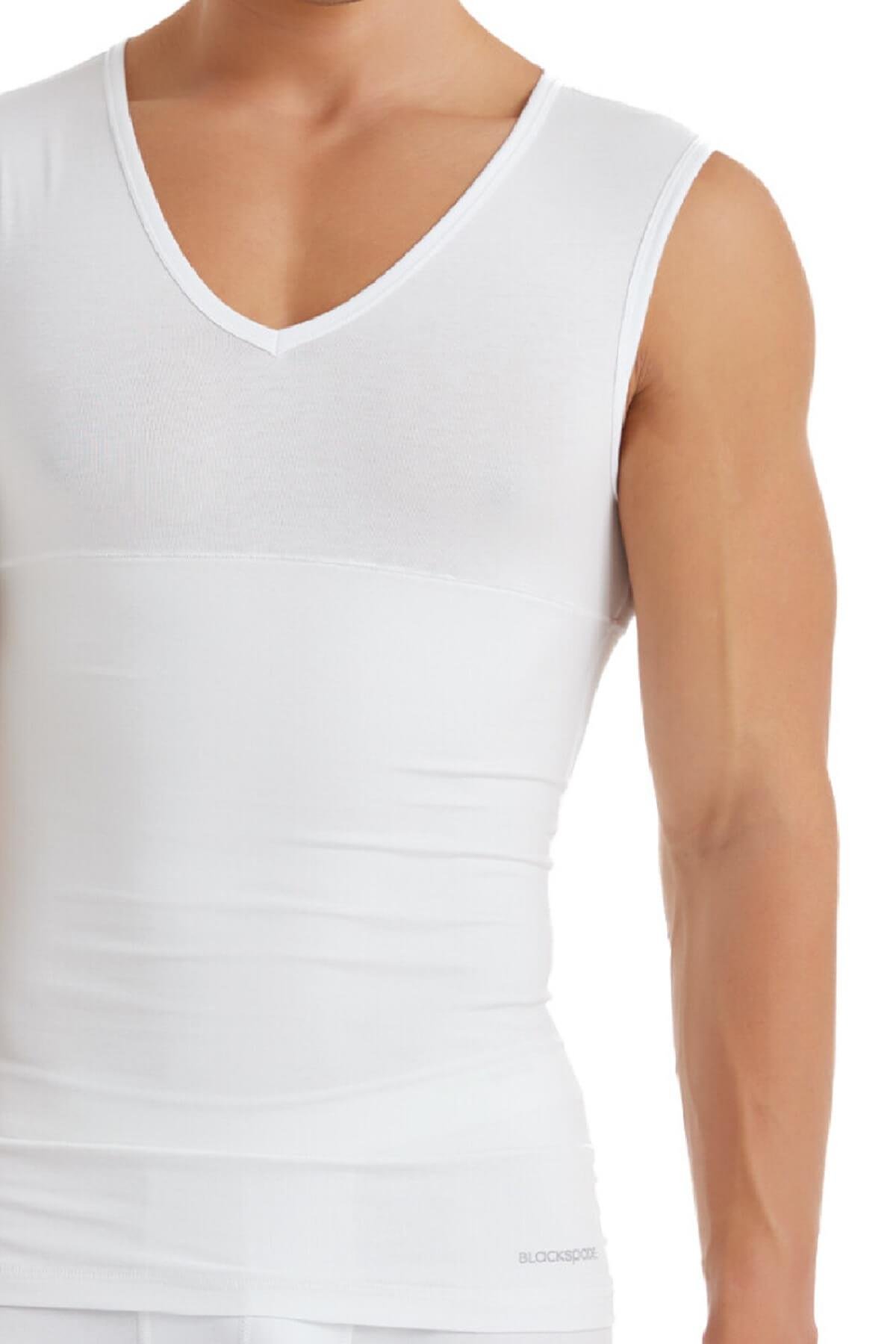 Blackspade 9208 Erkek Modal V Yaka Korse Atlet 9208