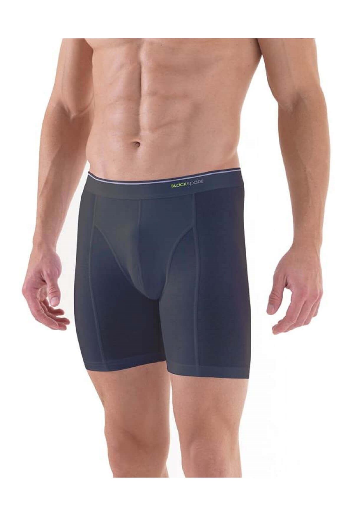 Blackspade 9216 %92 Pamuk Uzun Erekek Boxer