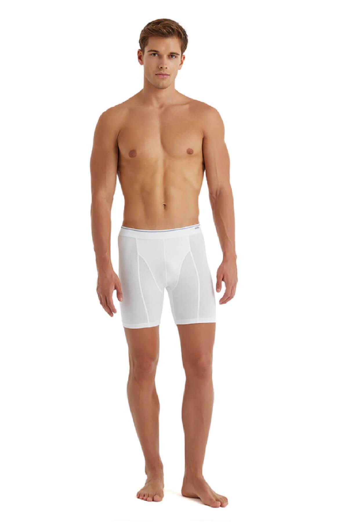 Blackspade 9216 Tender Cotton Erkek %92 Pamuk Uzun Retro Boxer