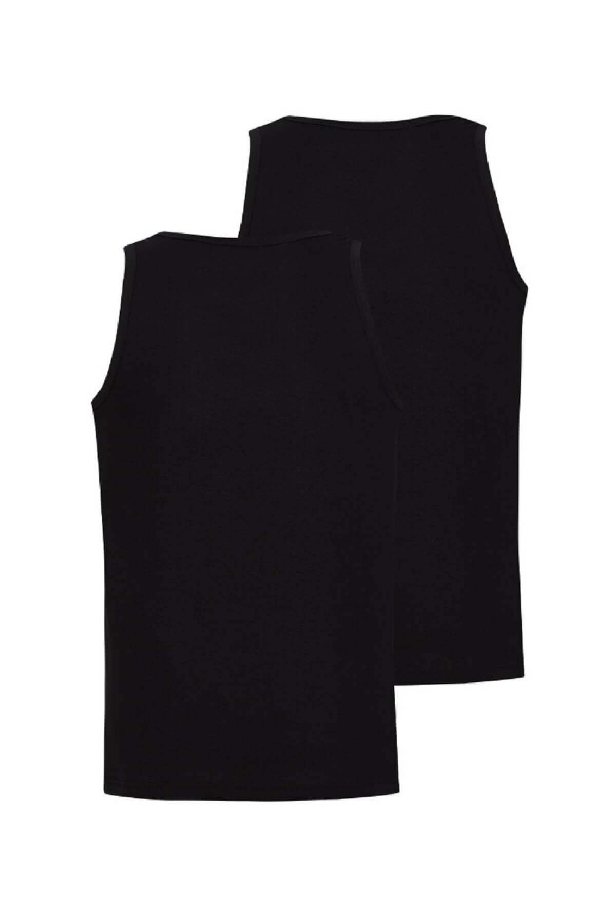 Blackspade 9225 Loose Fit Erkek 2'li Ekonomik Paket %100 Pamuklu Atlet