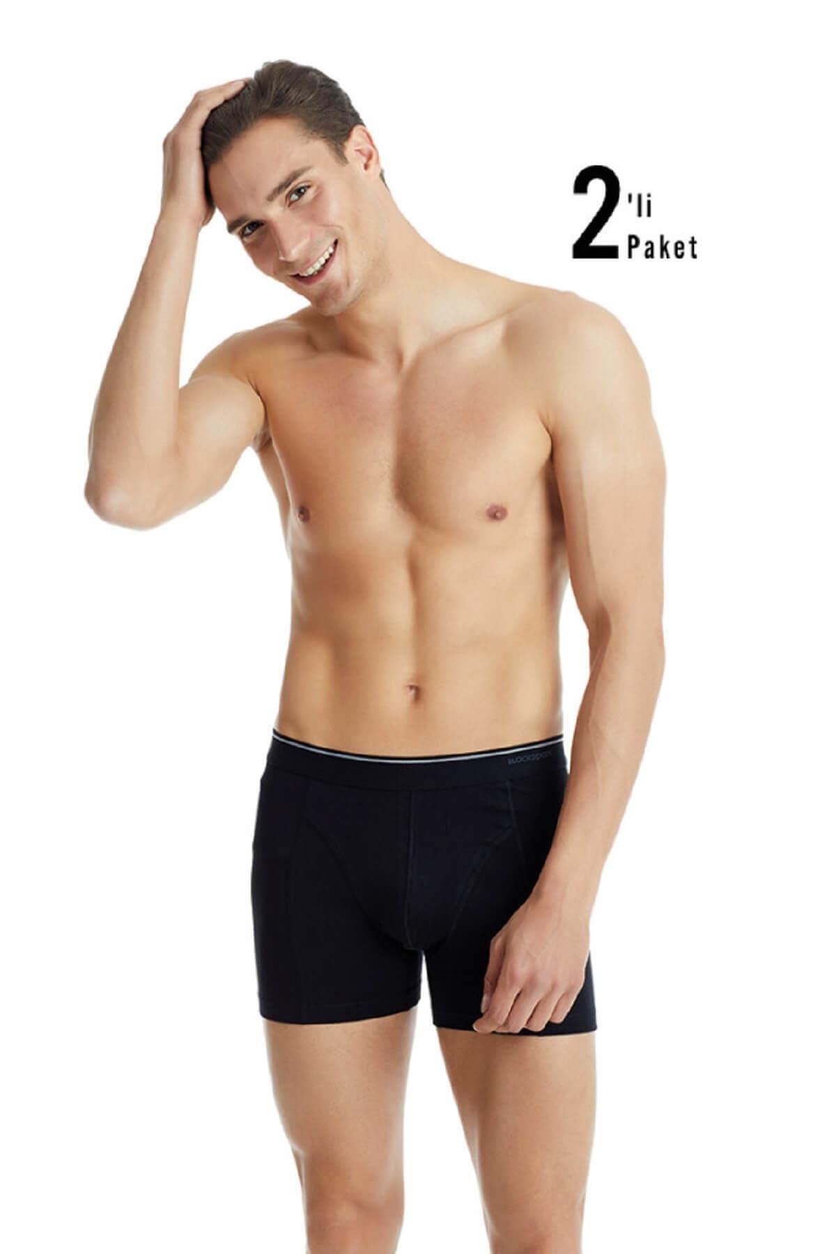 Blackspade 9233 Tender Cotton 2'li Paket %92 Pamuk Erkek Boxer