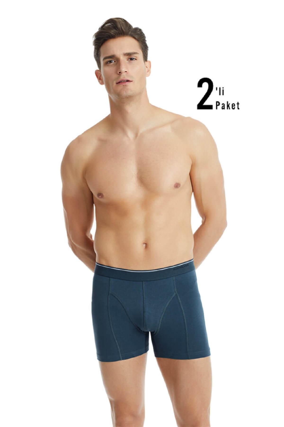 Blackspade 9233 Tender Cotton 2'li Paket %92 Pamuk Erkek Boxer