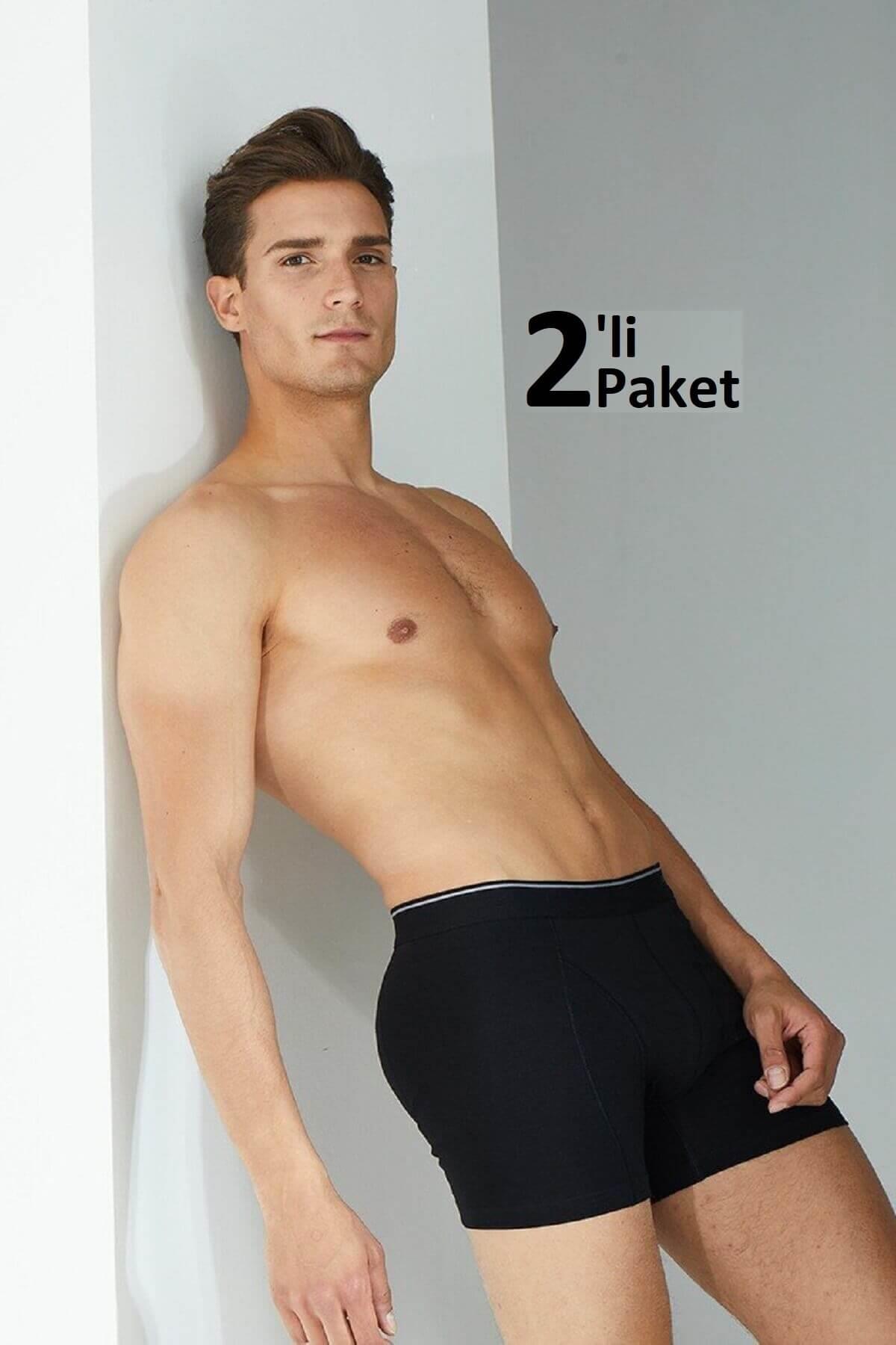 Blackspade 9233 Tender Cotton 2'li Paket %92 Pamuk Erkek Boxer