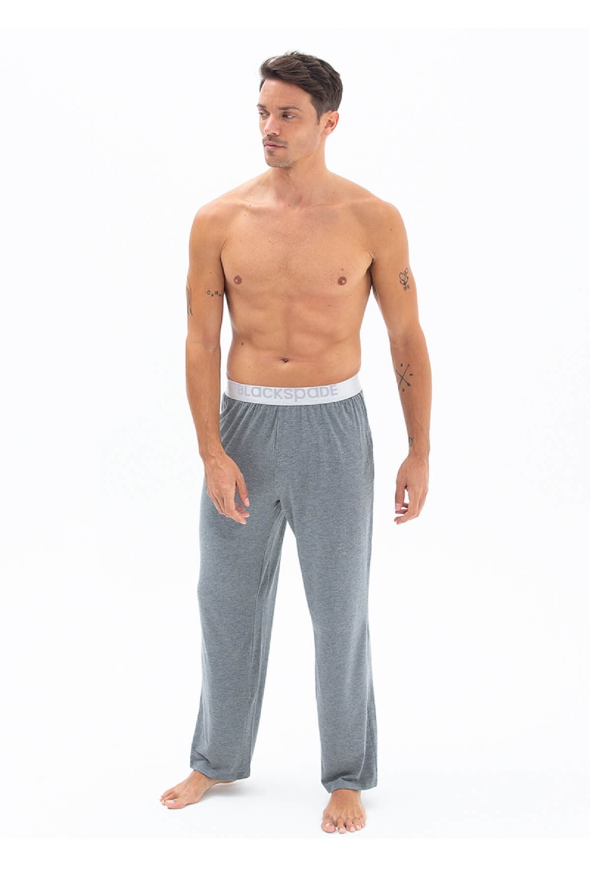 Blackspade 9304 Erkek %94 Modal Silver Pijama Altı