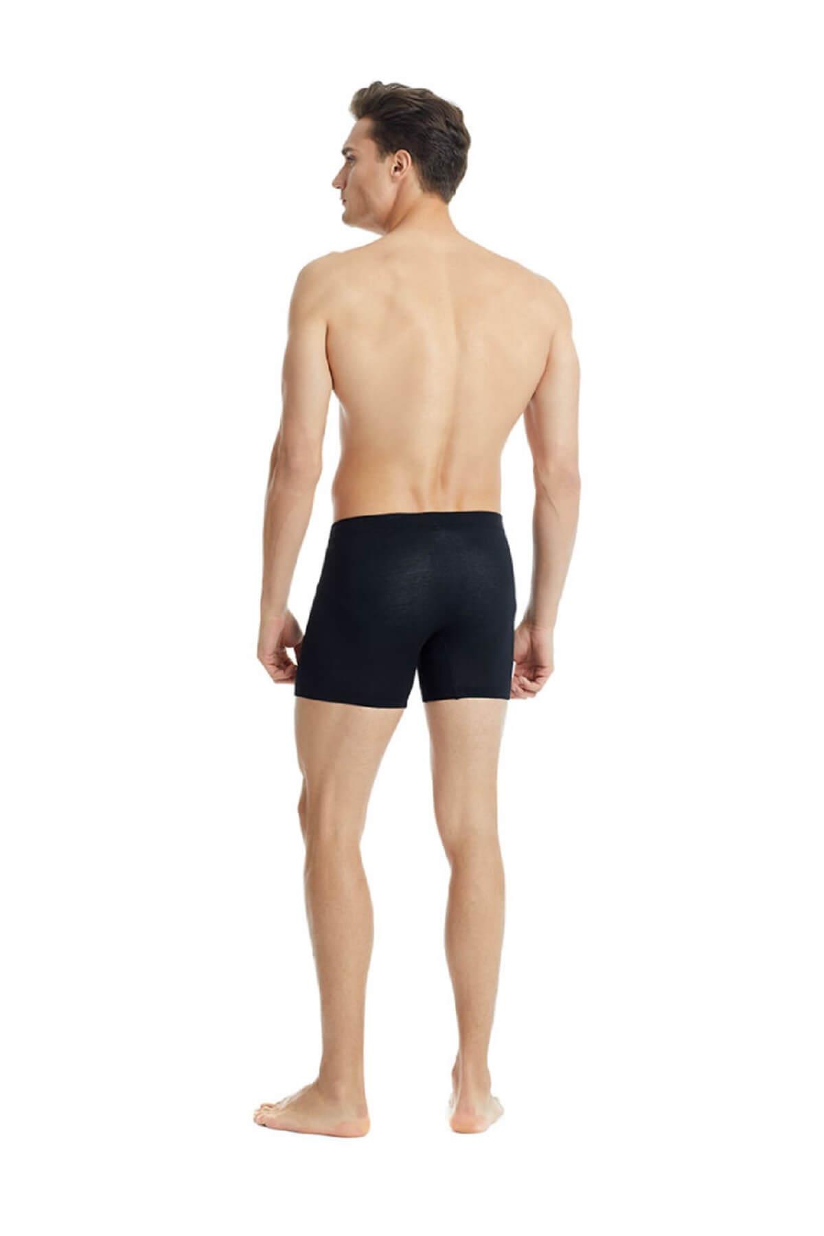 Blackspade 9313 Erkek %94 Modal Silver Uzun Boxer