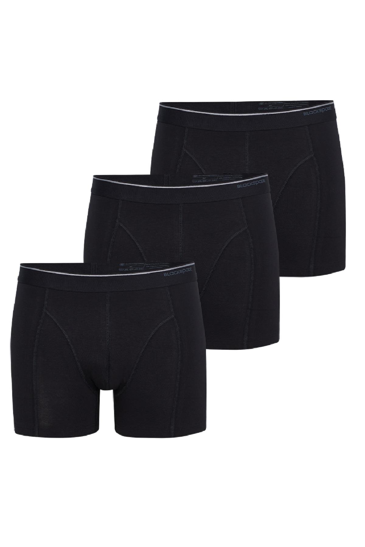Blackspade 9673 3'lü Paket Erkek %92 Pamuk Boxer