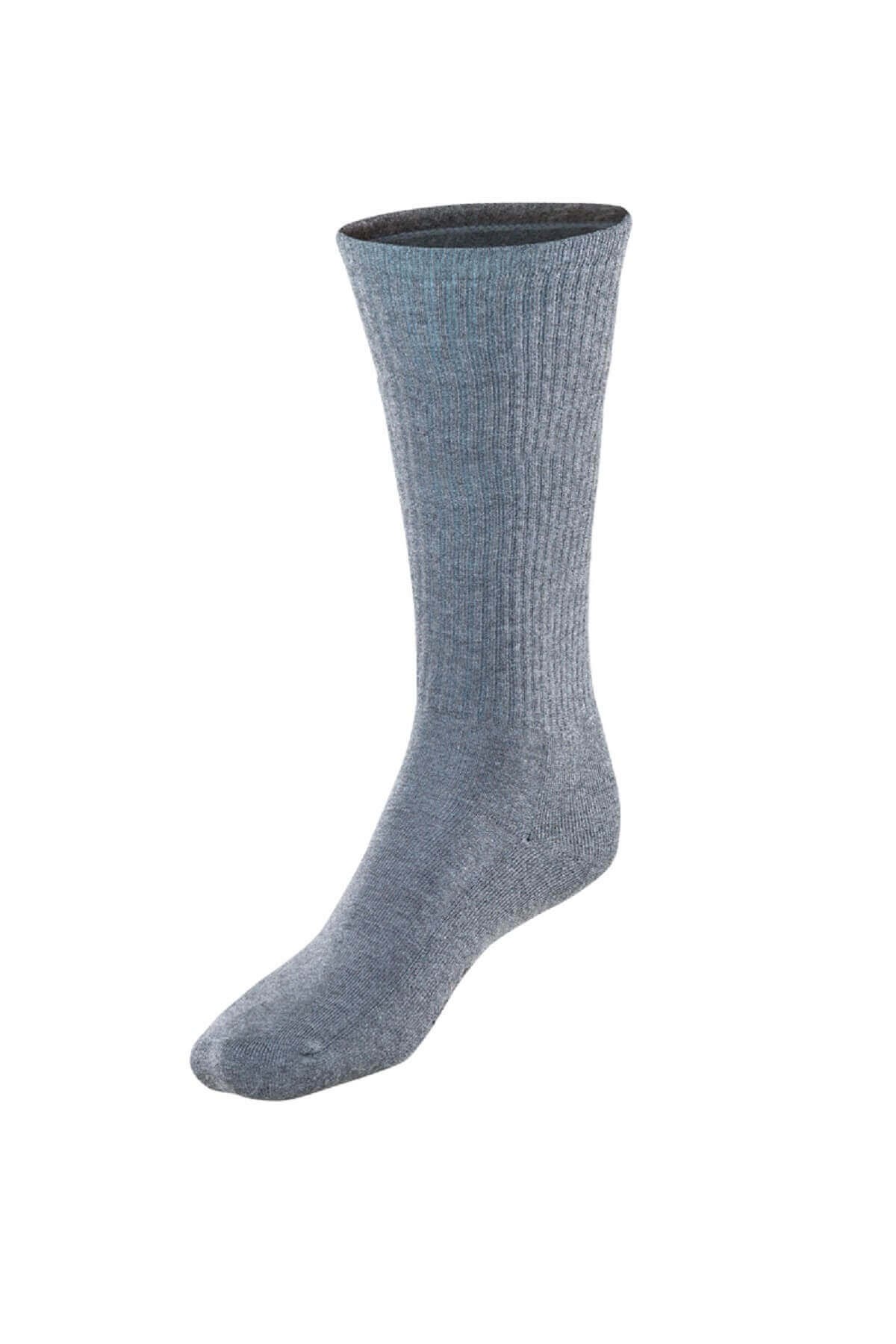 Blackspade Erkek 2'li Paket Gri Uzun Termal Çorap
