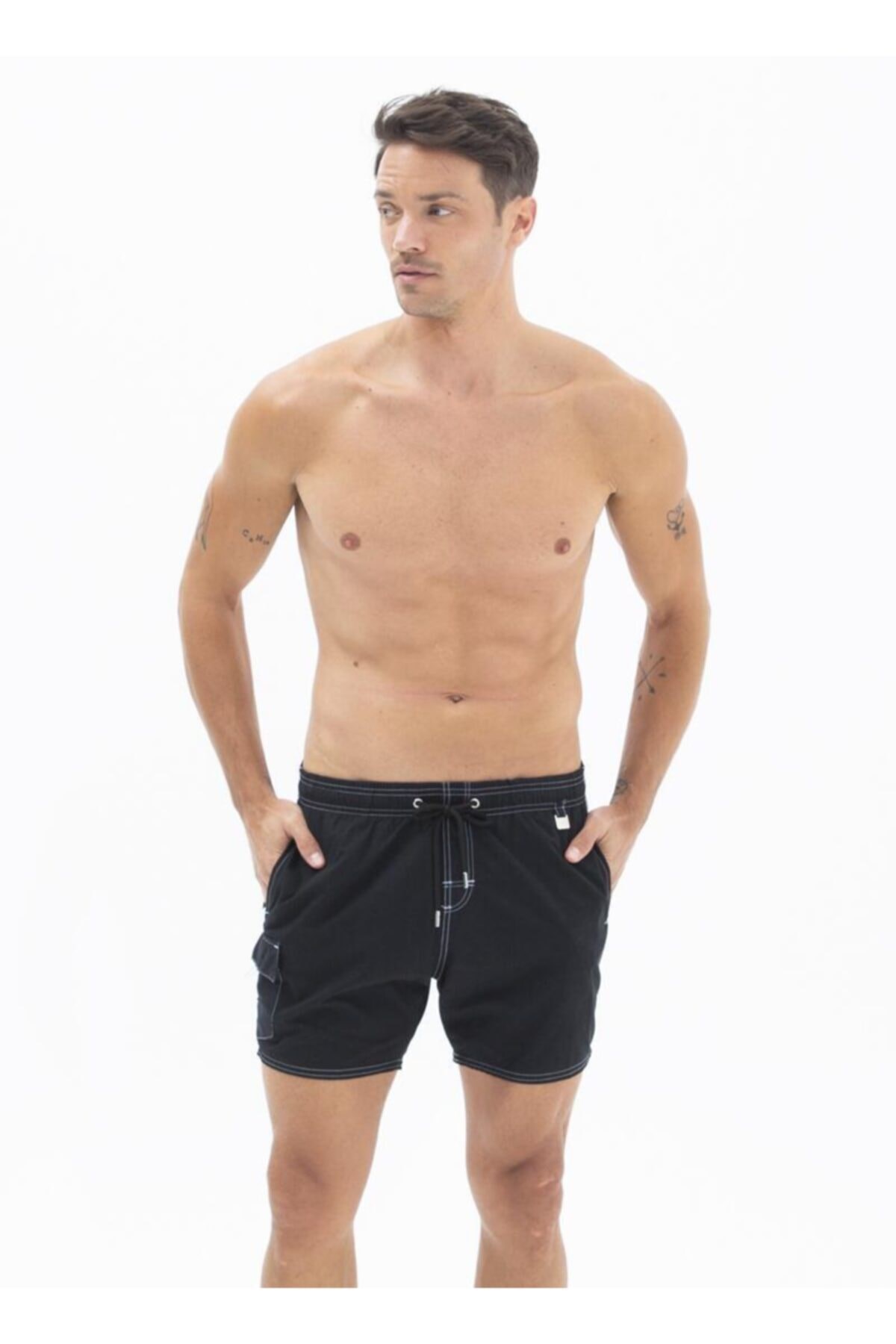Blackspade Erkek Yandan Cepli Deniz Şort Mayo