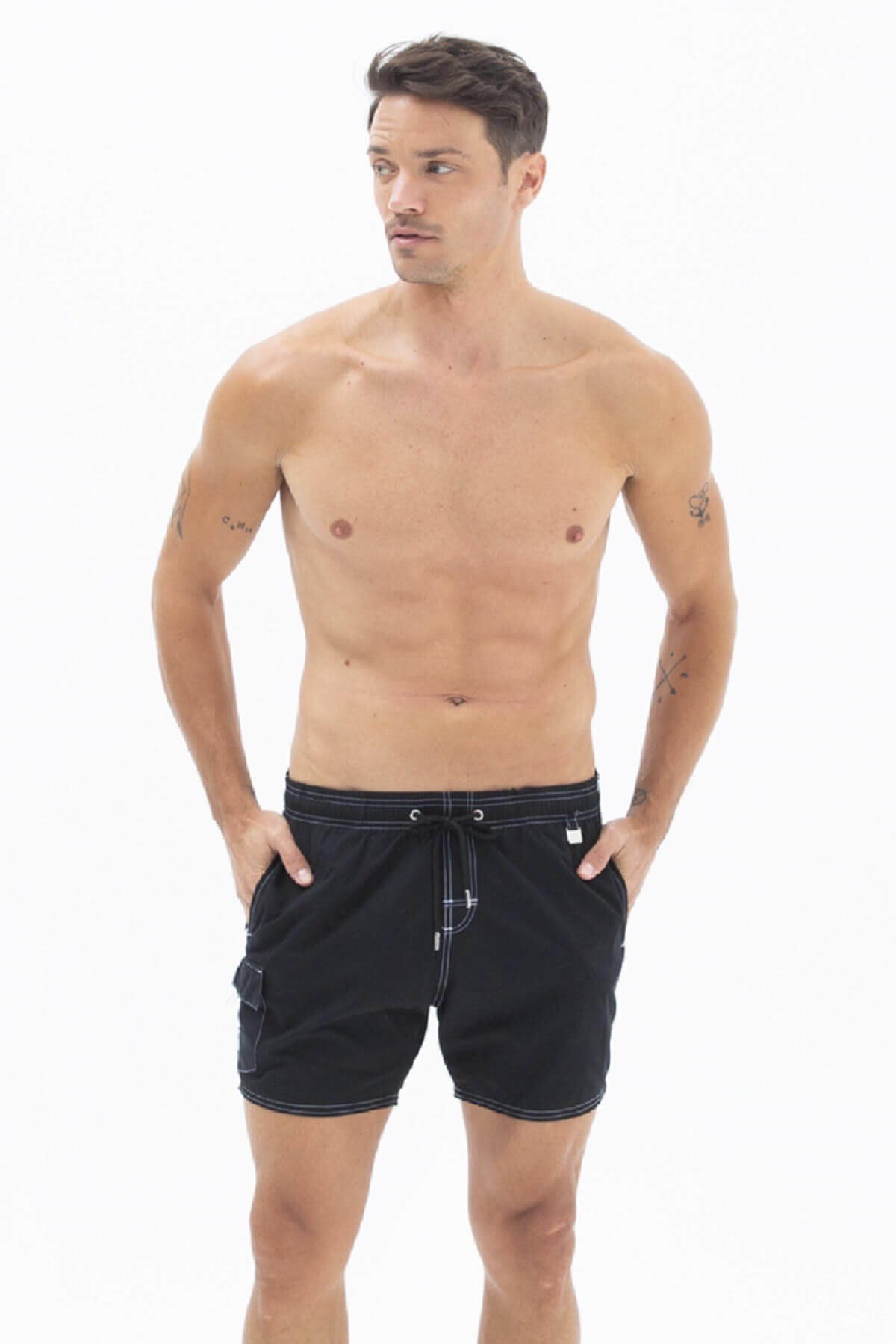 Blackspade Erkek Yandan Cepli Deniz Şort Mayo