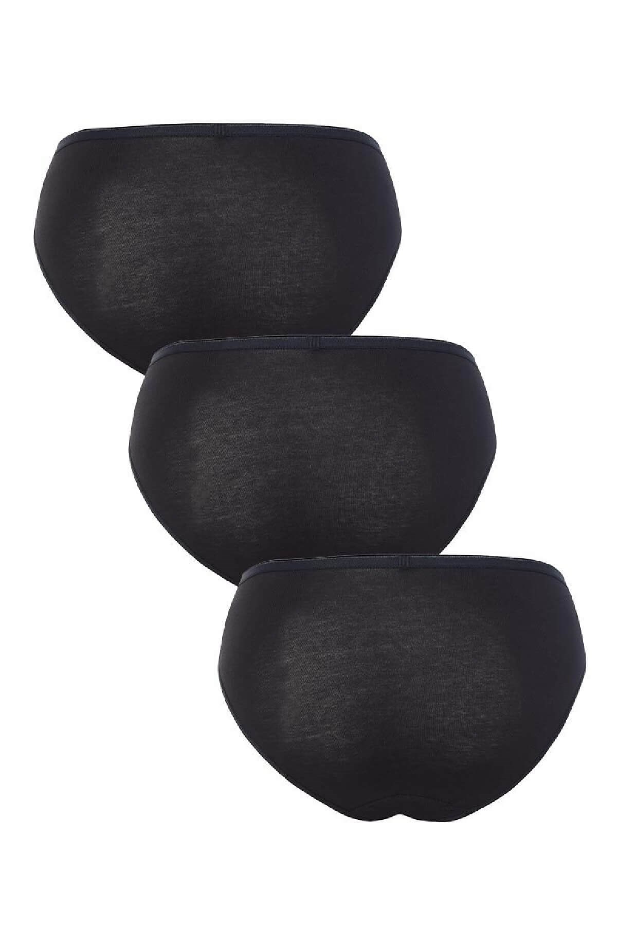 Blackspade Kadın %95 Pamuklu 3'lü Ekonomik Paket Slip