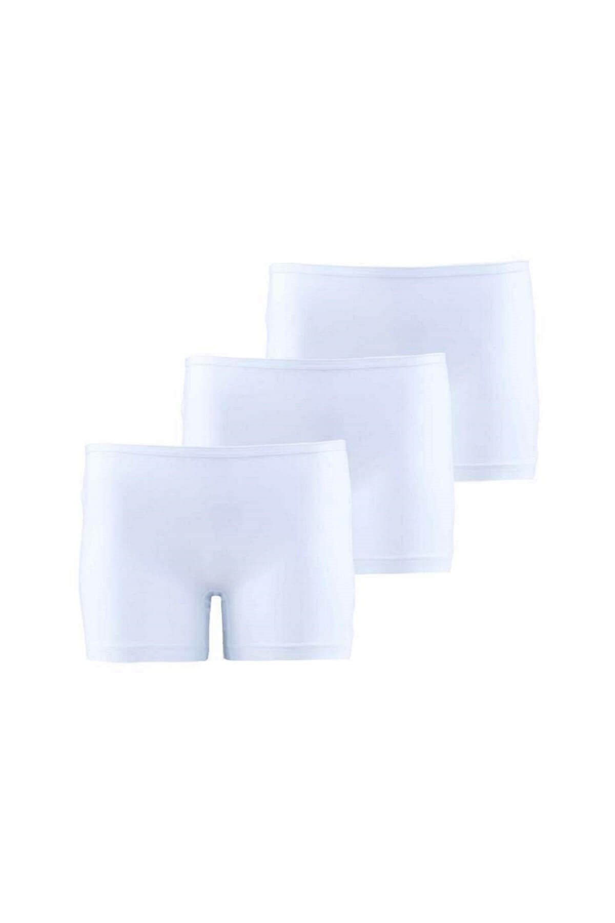 Blackspade Kadın %95 Pamuklu 3'lü Ekonomik Paket Boxer