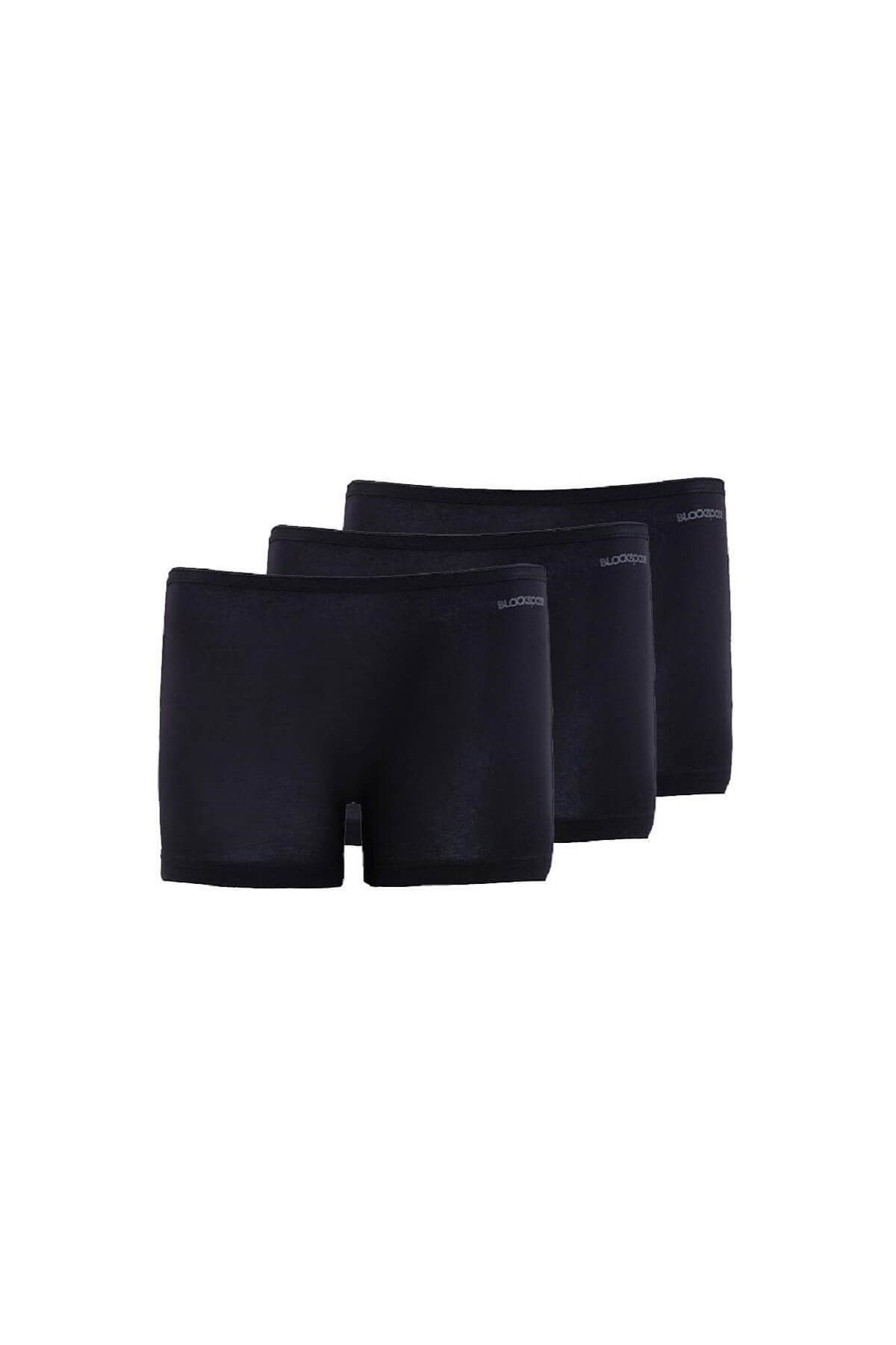 Blackspade Kadın %95 Pamuklu 3'lü Ekonomik Paket Boxer