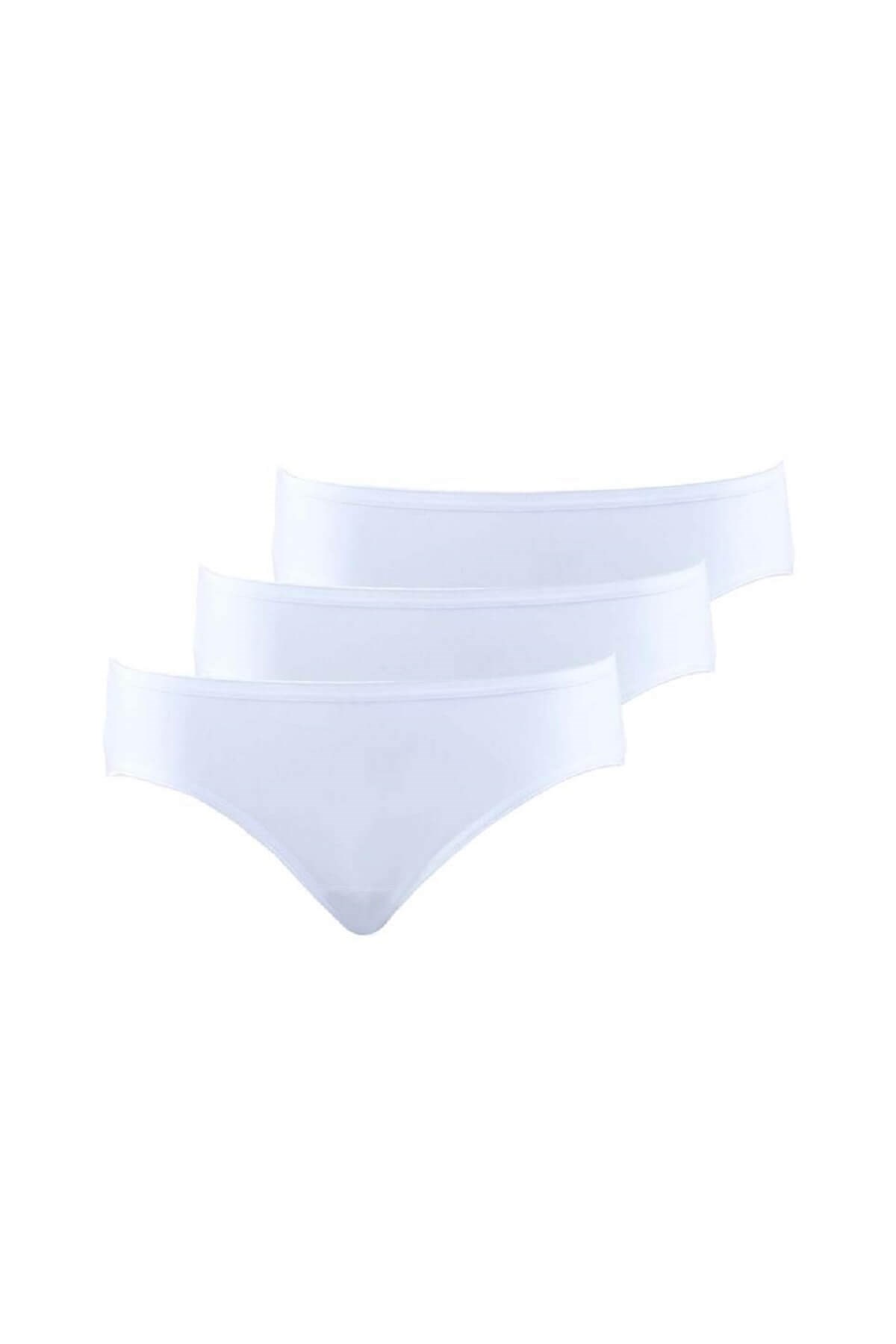 Blackspade Kadın %95 Pamuklu Gizli Lastik 3'lü Ekonomik Paket Slip
