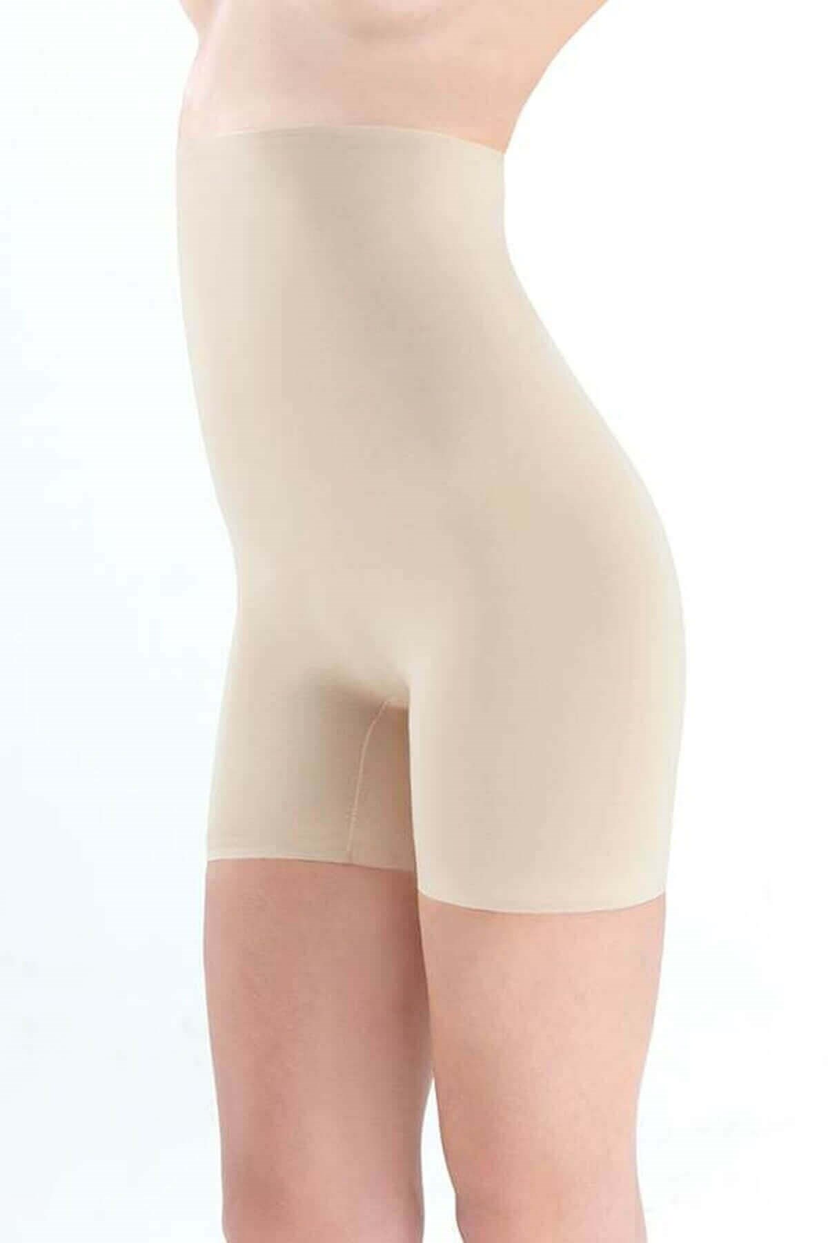 Blackspade Kadın Modal Sıkılaştırıcı Lazer Kesim Yüksek Bel Paçalı Korsesi