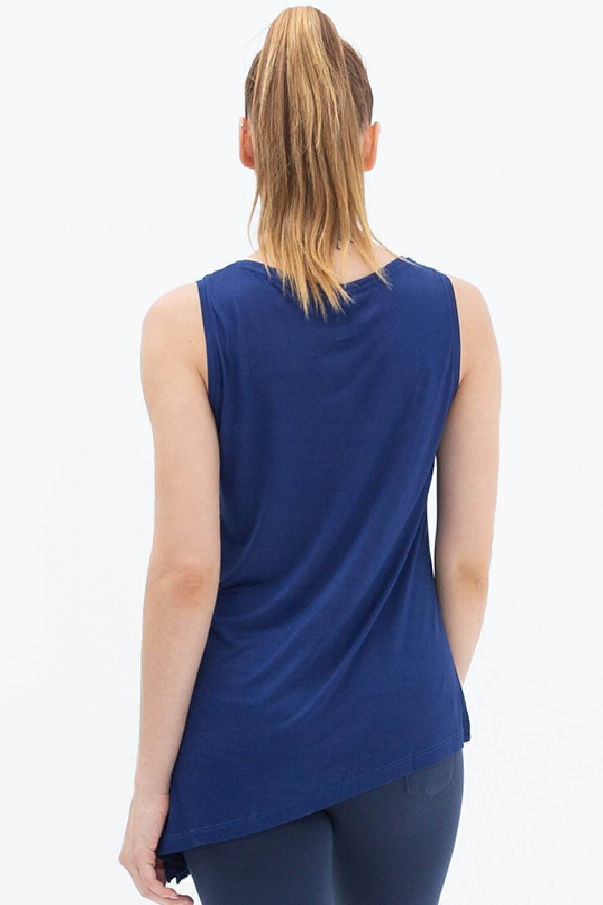 Blackspade Kadın Tensel Sıfır Yaka Kol T-shirt - Yeşil