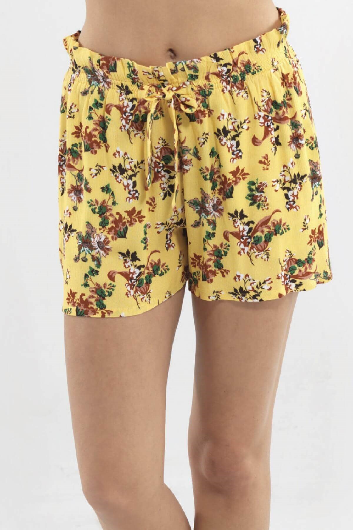 Blackspade Kadın Tensel Şort - Yeşil