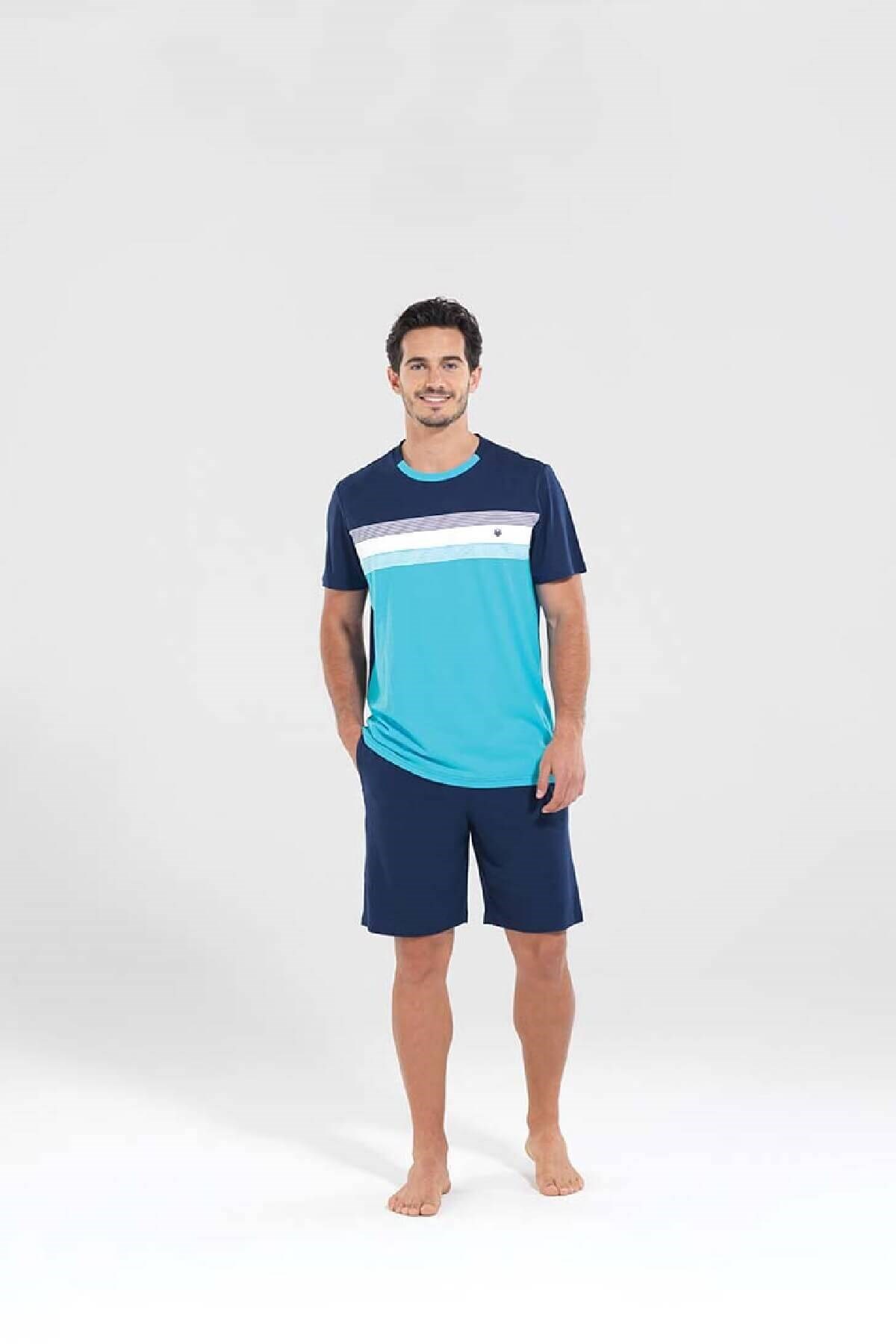 Blackspade Modal Yazlık Erkek Şort Takımı - Antrasit