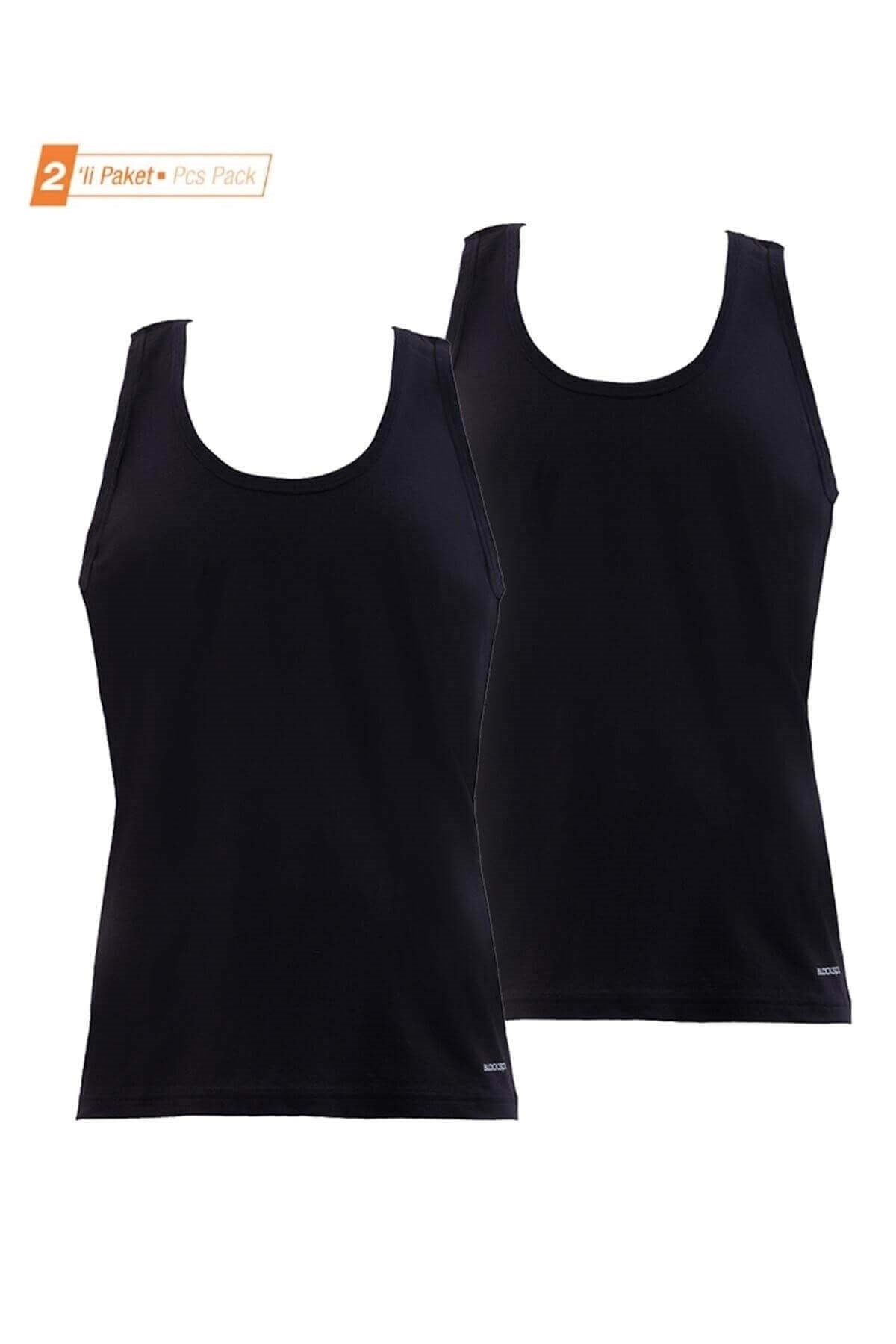 Blackspade Silver Erkek %100 Pamuk 2'li Ekonomik Paket Atlet