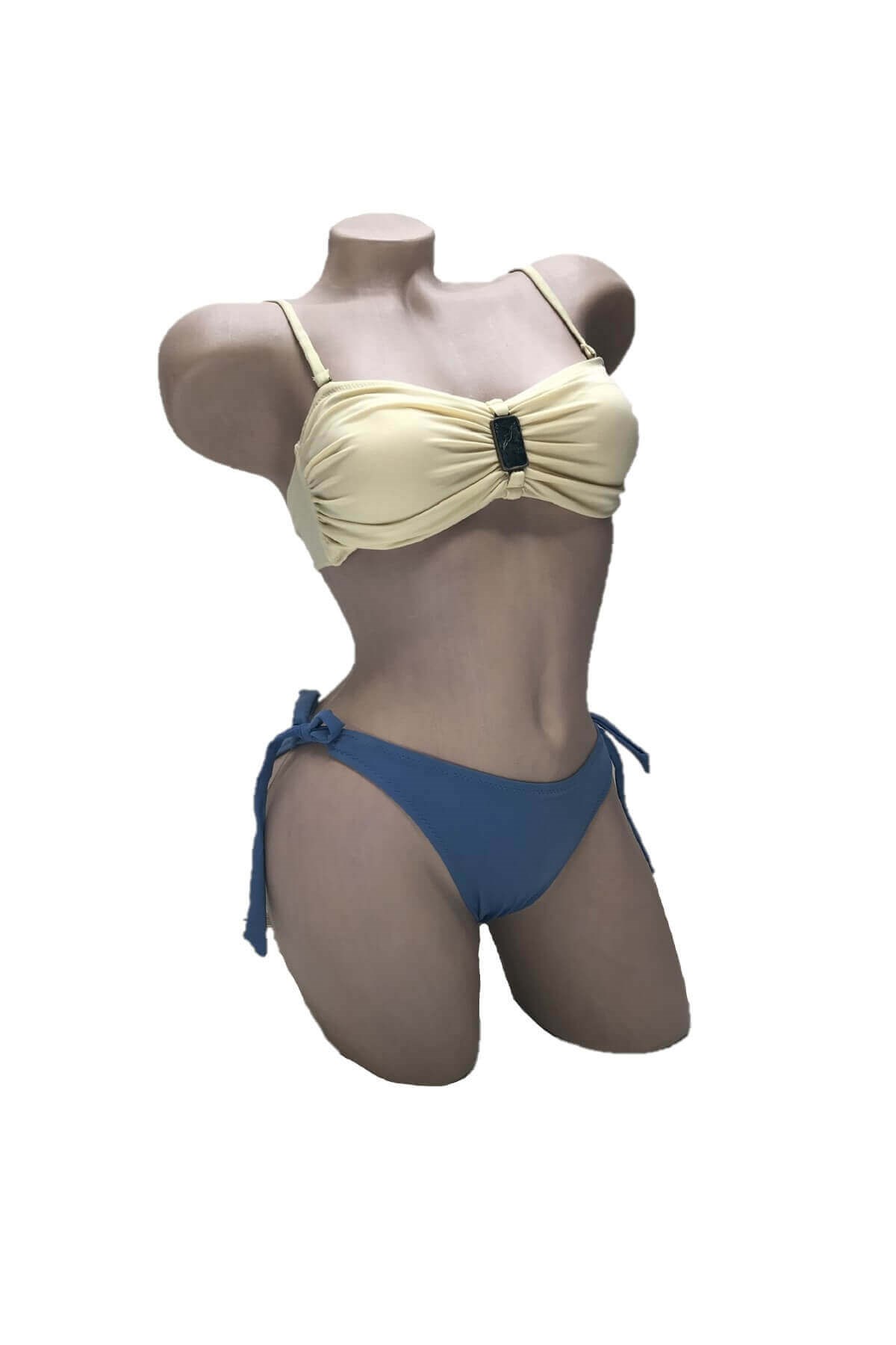 Dagi Straplez Ekru Bikini Takımı