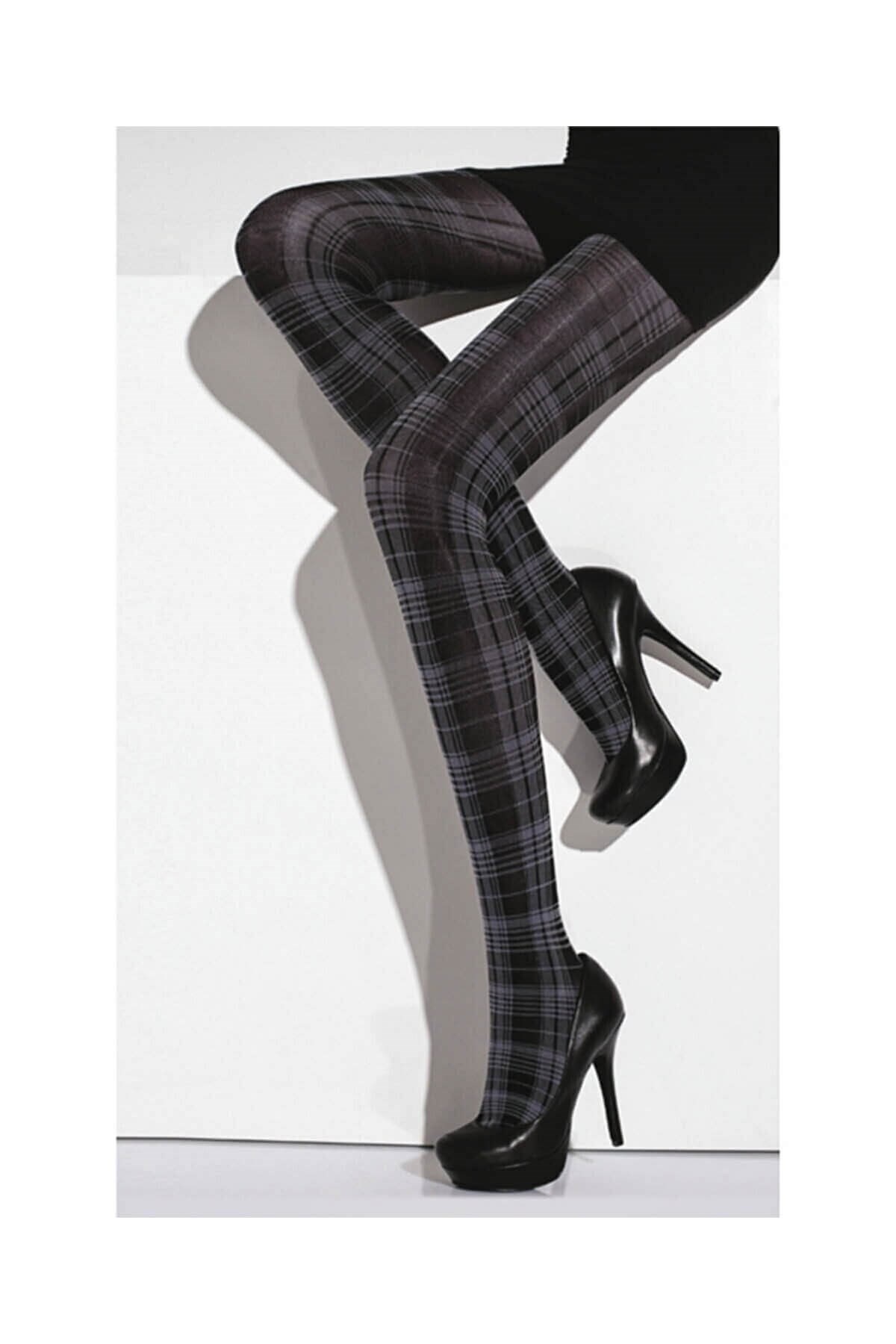 Daymod Giove Kadın 90 Den. Desenli Külotlu Çorap