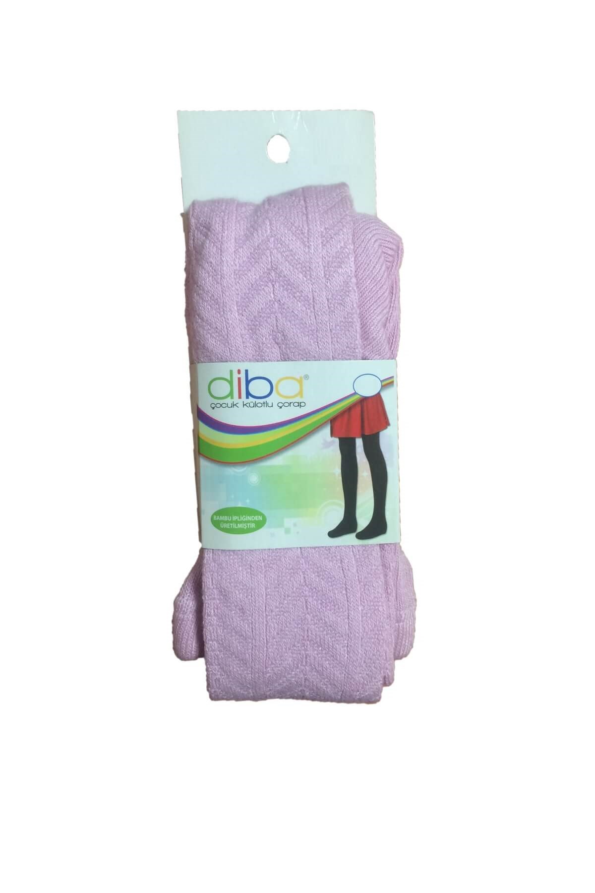 Diba 148 Kız Çocuk Kışlık Bambu Kilotlu Çorap