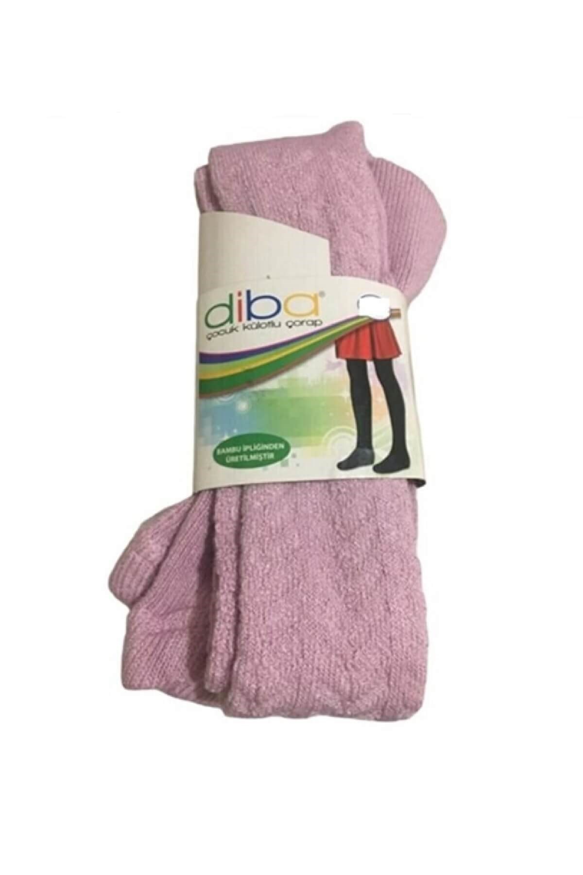 Diba 148 Kız Çocuk Kışlık Bambu Kilotlu Çorap