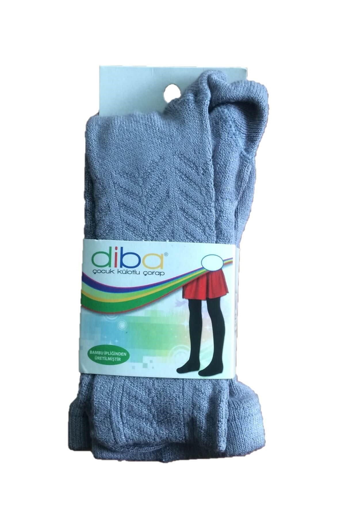 Diba 148 Kız Çocuk Kışlık Bambu Kilotlu Çorap