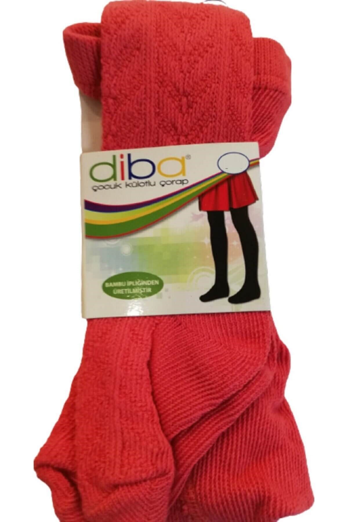 Diba 148 Kız Çocuk Kışlık Bambu Kilotlu Çorap
