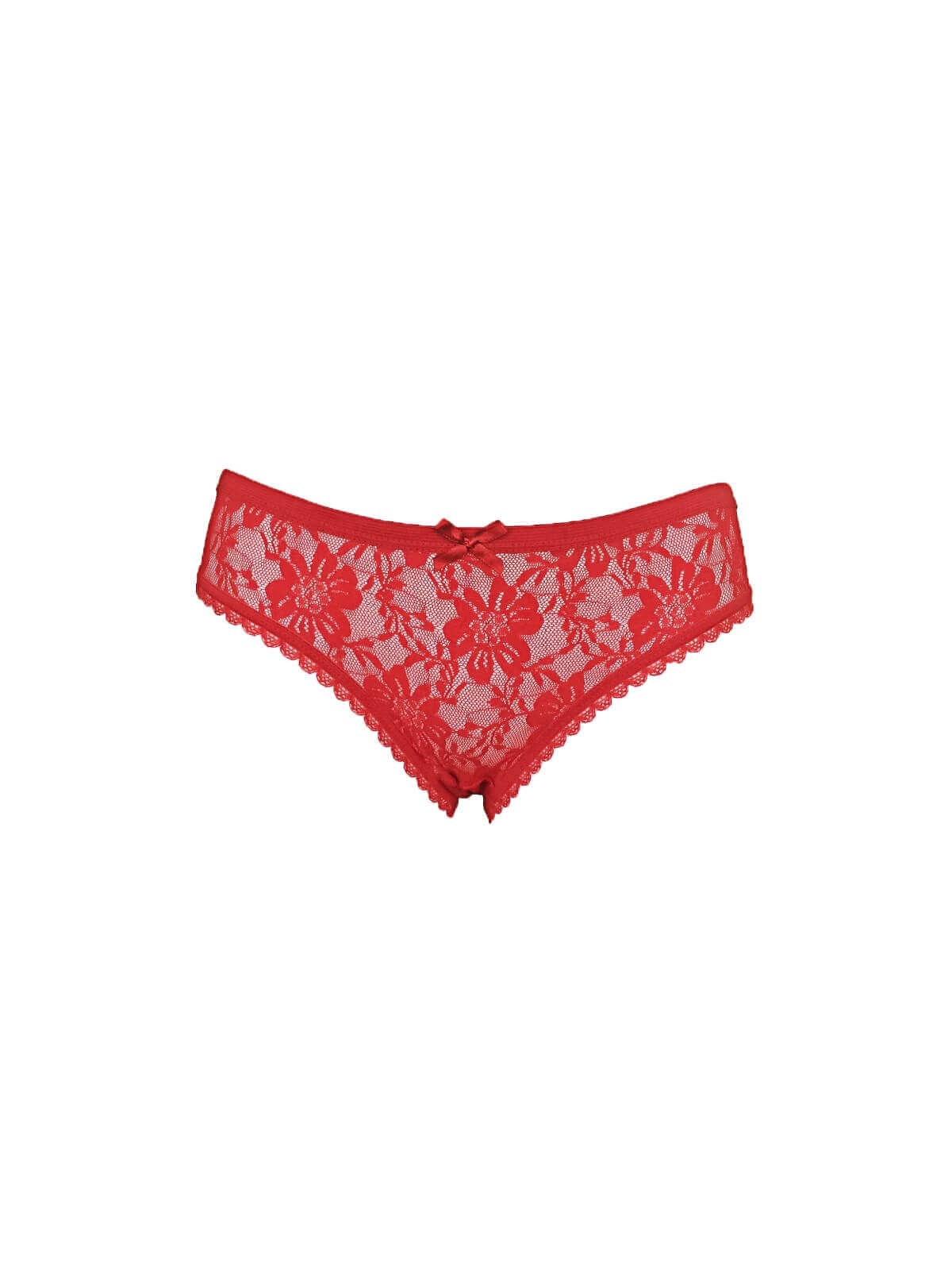 Dondeza 01 Mavi Ribana %60 Pmuklu Dantel Kenarlı Slip