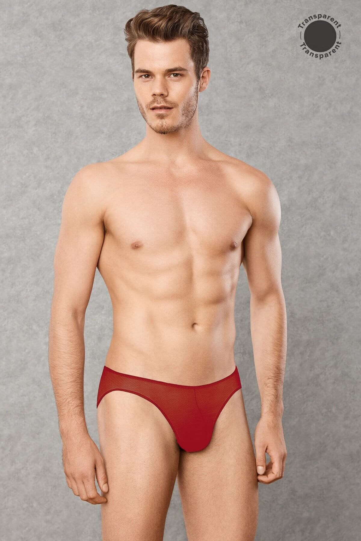 Doreanse 1321 Erkek Komple Tül Transparan Fantezi Slip