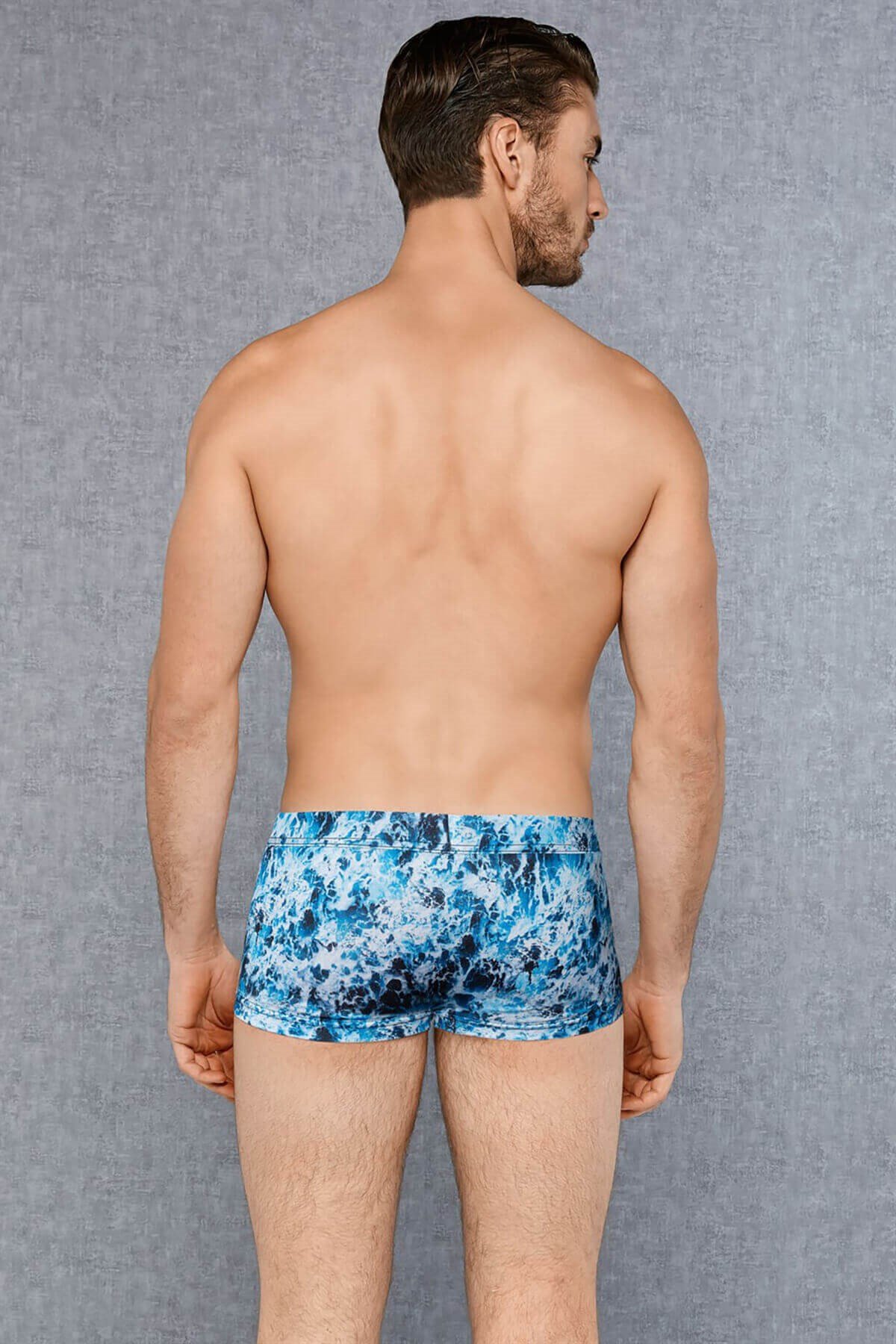 Doreanse 1706 Erkek Okyanus Desenli Modal Boxer
