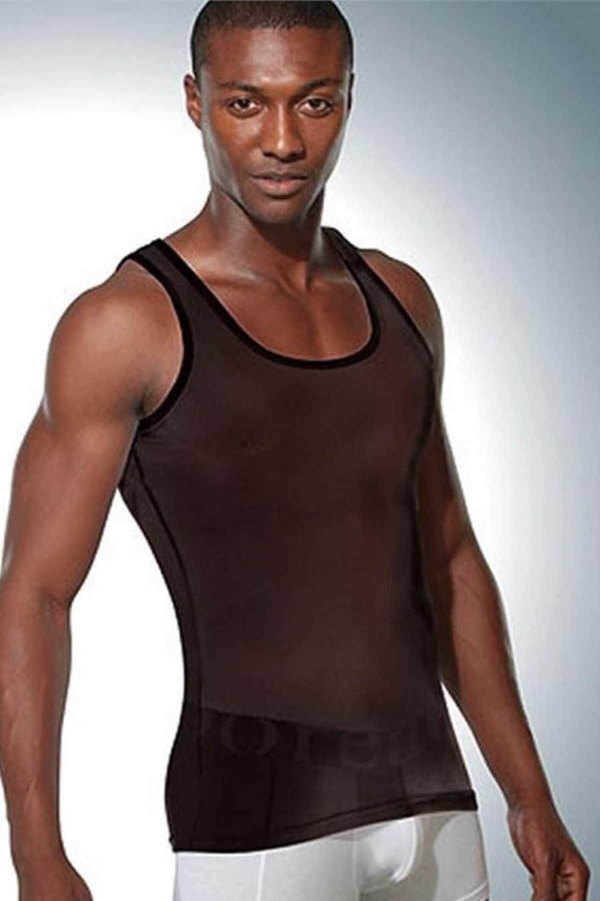 Doreanse 2310 Erkek Kalın Askı File Atlet - Beyaz