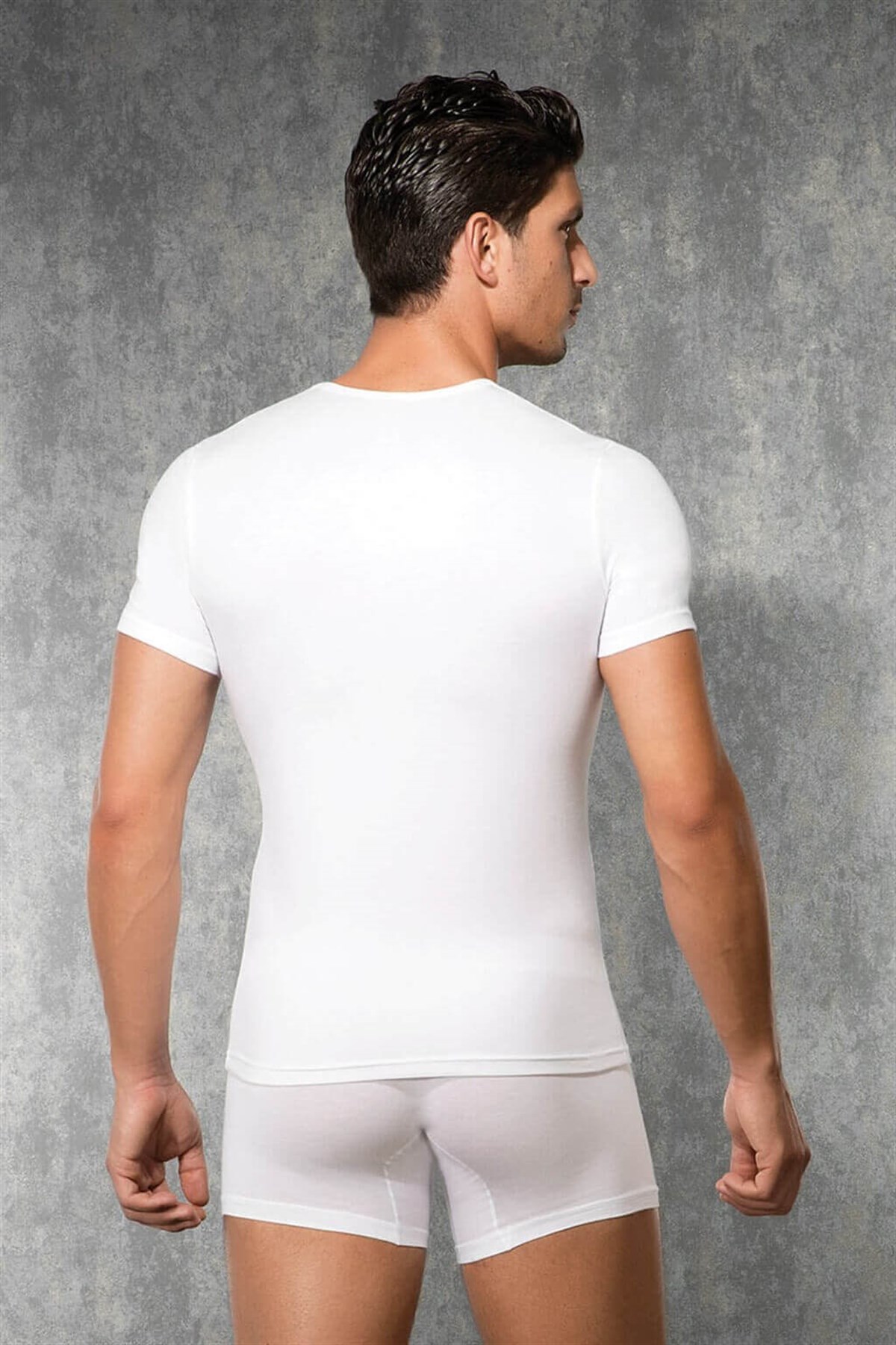 Doreanse Erkek Çift Etkili Ekstra Viloft Termal V Yaka İçlik T-shirt