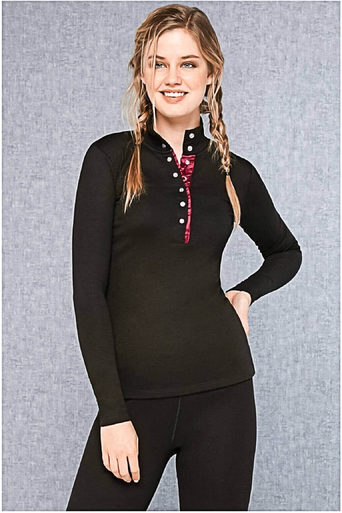 Doreanse Kadın Çift Kat Ekstra Viloft Termal Sweatshirt