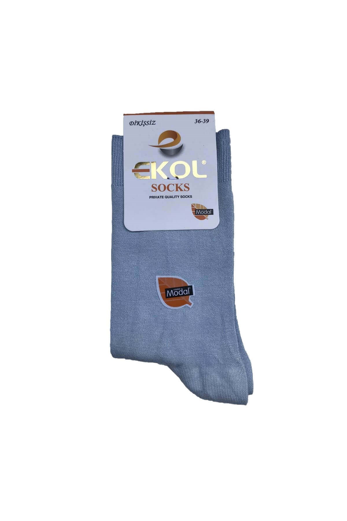 Ekol Kadın %80 Modal Kışlık Soket Çorap