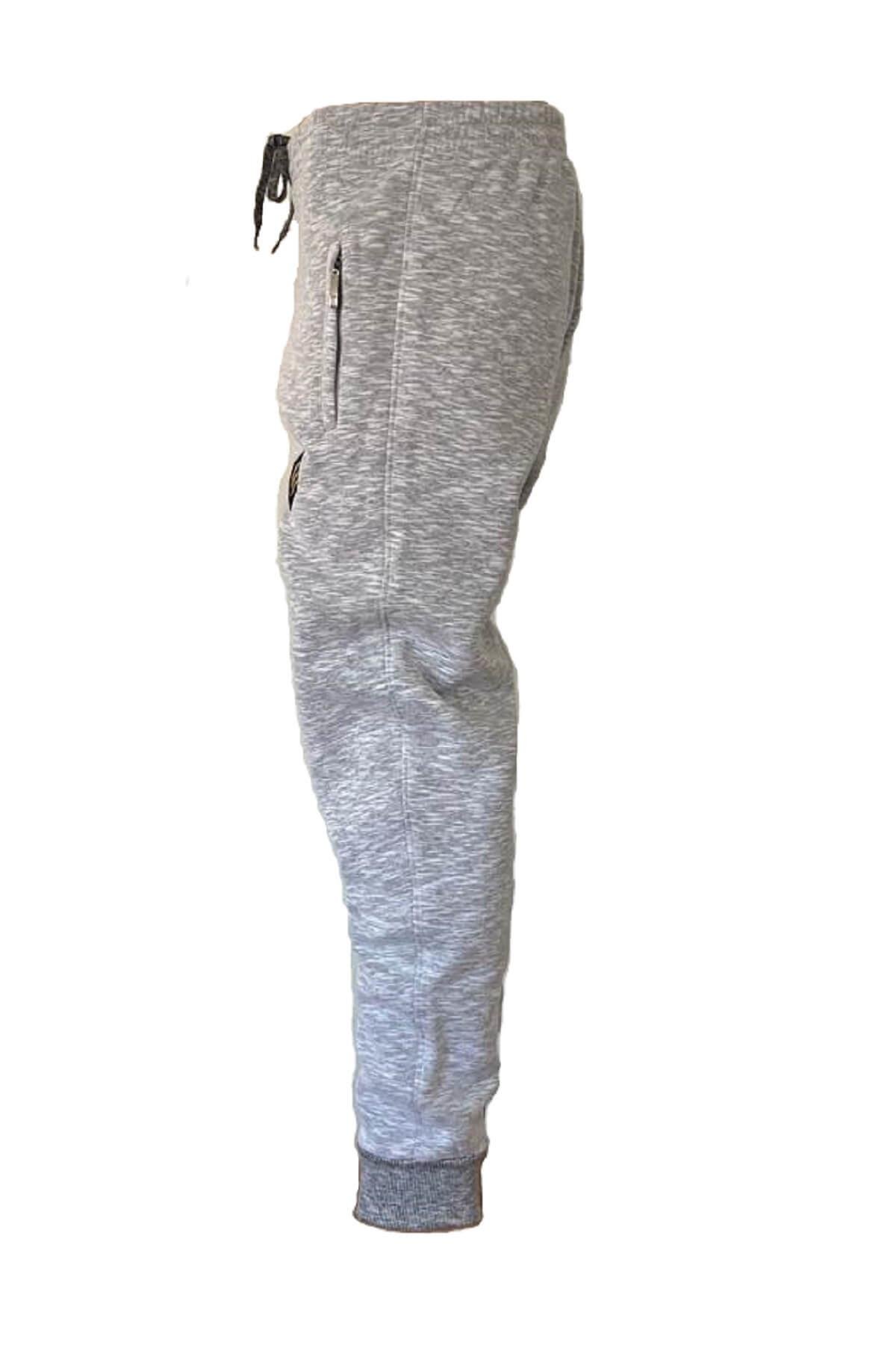 Free World Erkek %80 Pamuk Ekstra Kalın Üç iplik Kışlık Eşofman Altı