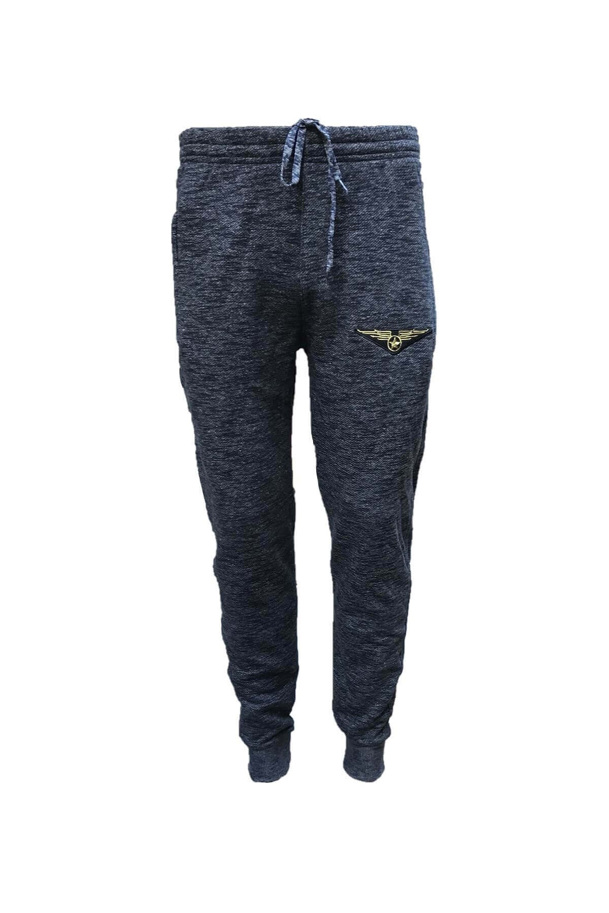 Free World Erkek %80 Pamuk Ekstra Kalın Üç iplik Kışlık Eşofman Altı