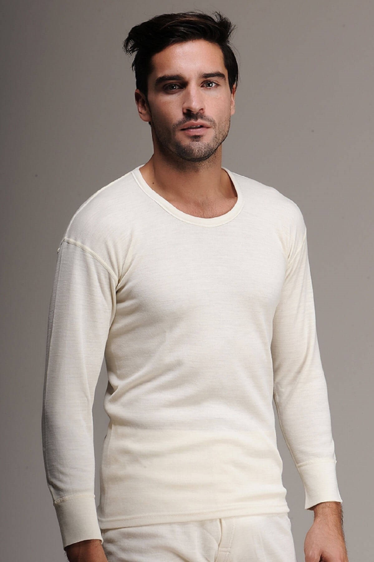 Hasyün Erkek %100 Yün Termal Uzun Kol İçlik