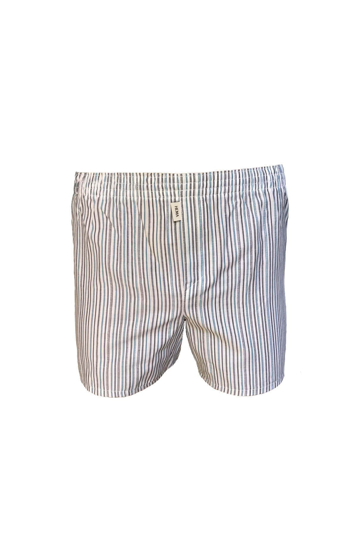 HEMA Erkek %100 Pamuklu 4'lü Ekonomik Paket Renkli Poplin Boxer