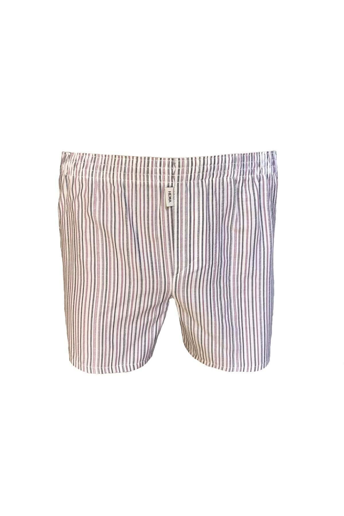 HEMA Erkek %100 Pamuklu 4'lü Ekonomik Paket Renkli Poplin Boxer