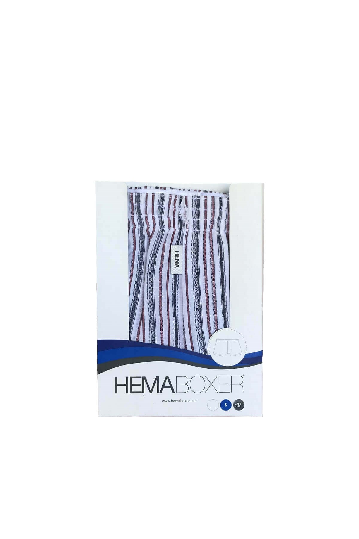HEMA Erkek %100 Pamuklu 4'lü Ekonomik Paket Renkli Poplin Boxer