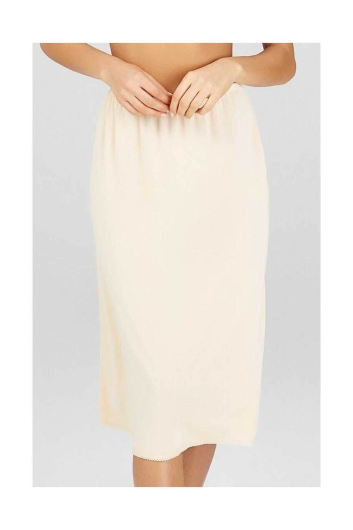 İmer 5003 Kadın Modal Uzun ( Diz Altı ) Jüpon