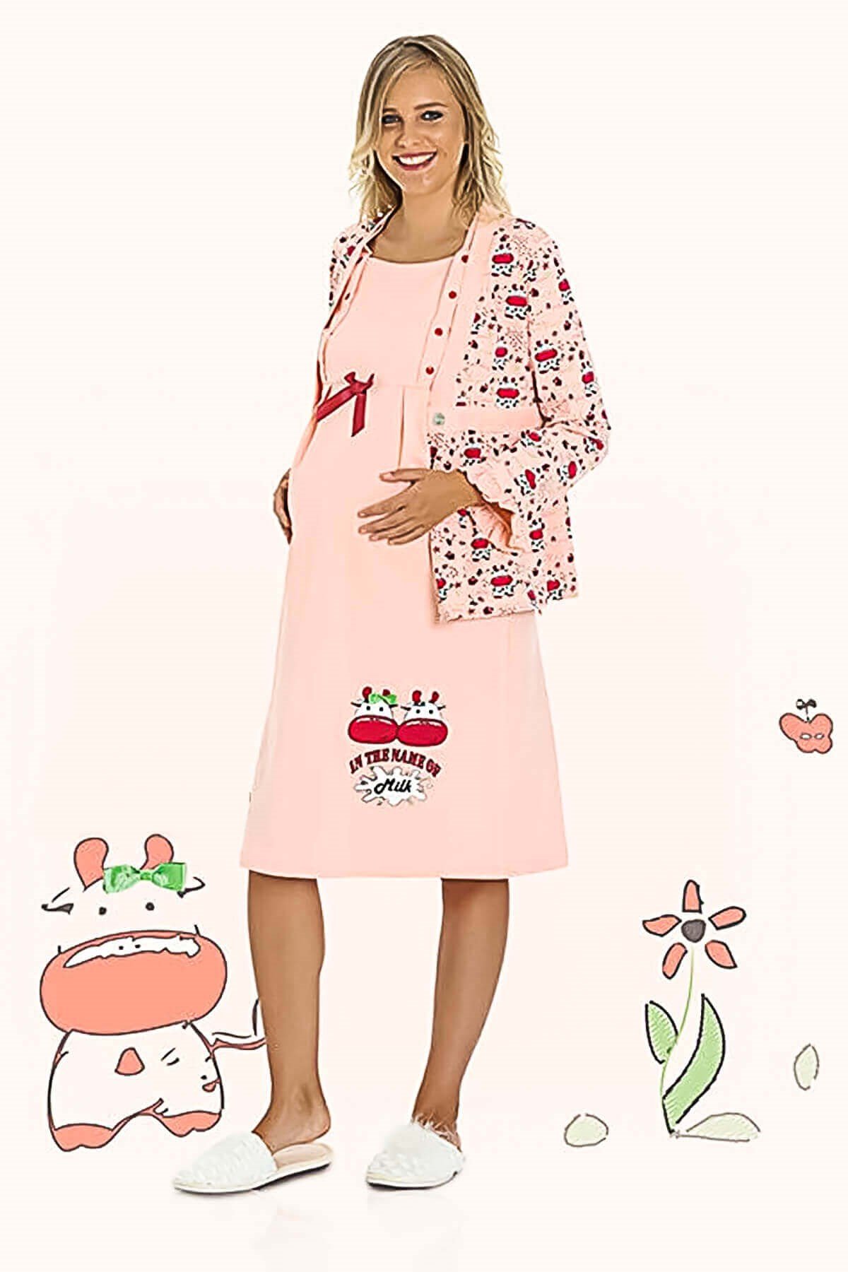 Limissi %95 Pamuk Gecelik Takımı