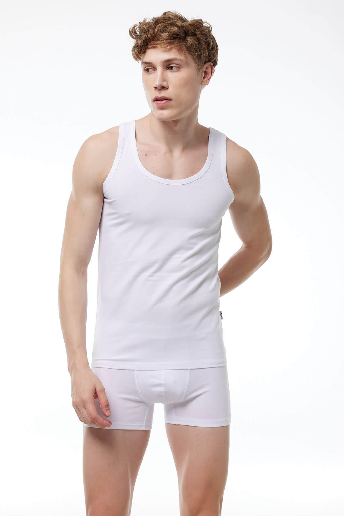 Malabadi 008 Erkek Lycralı Modal Atlet