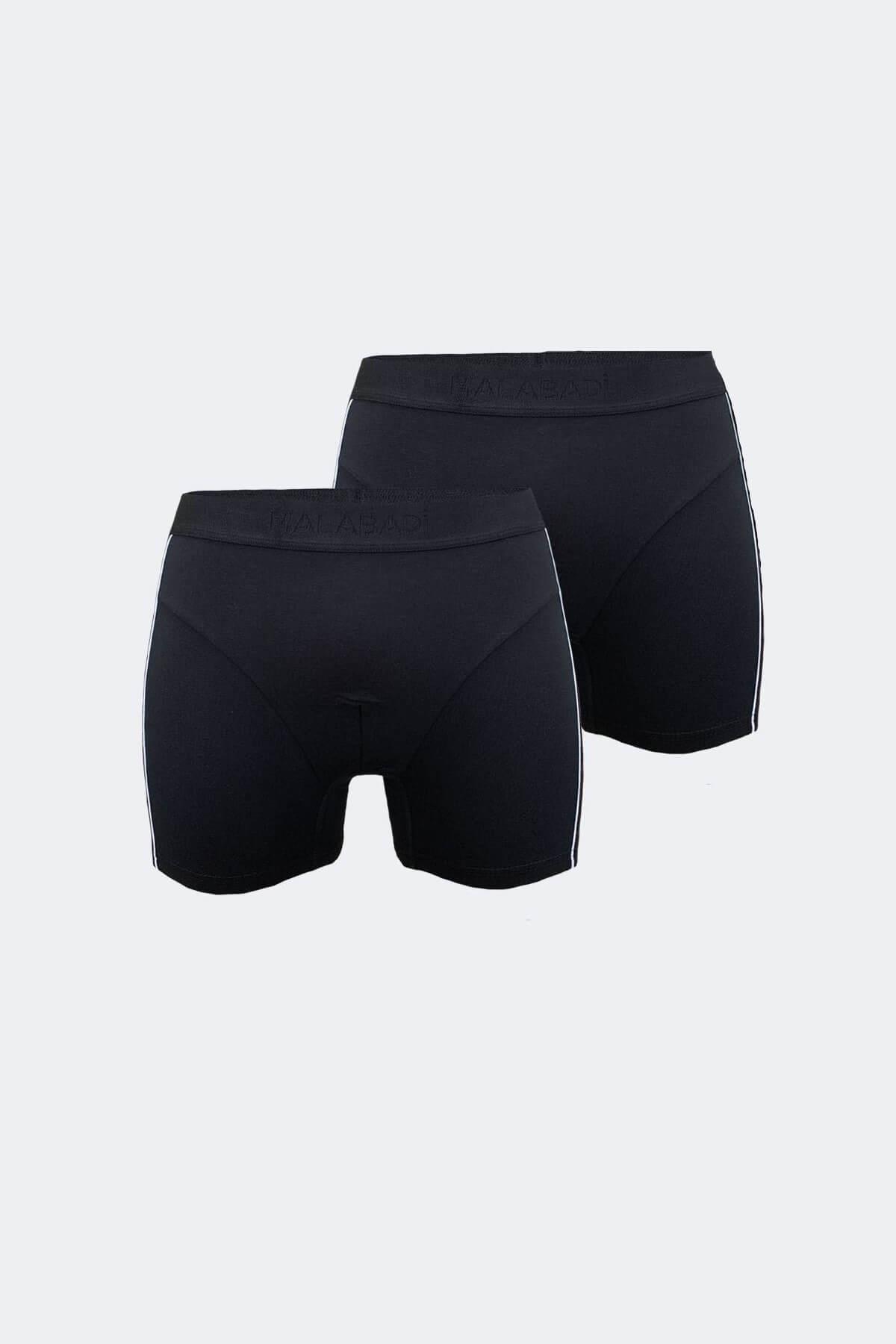 Malabadi 017 2'li Paket Erkek Biyeli Modal Boxer