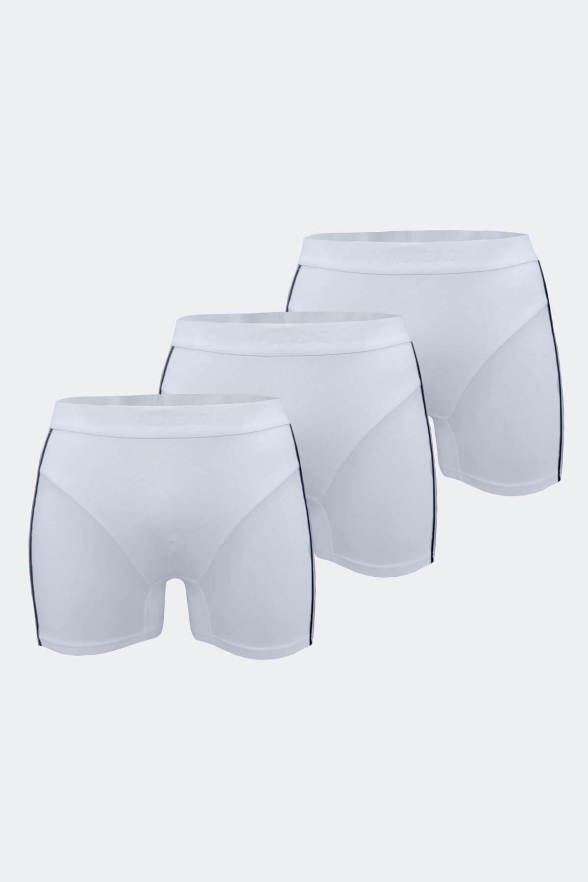Malabadi 017 3'lü Paket Erkek Biyeli Modal Boxer