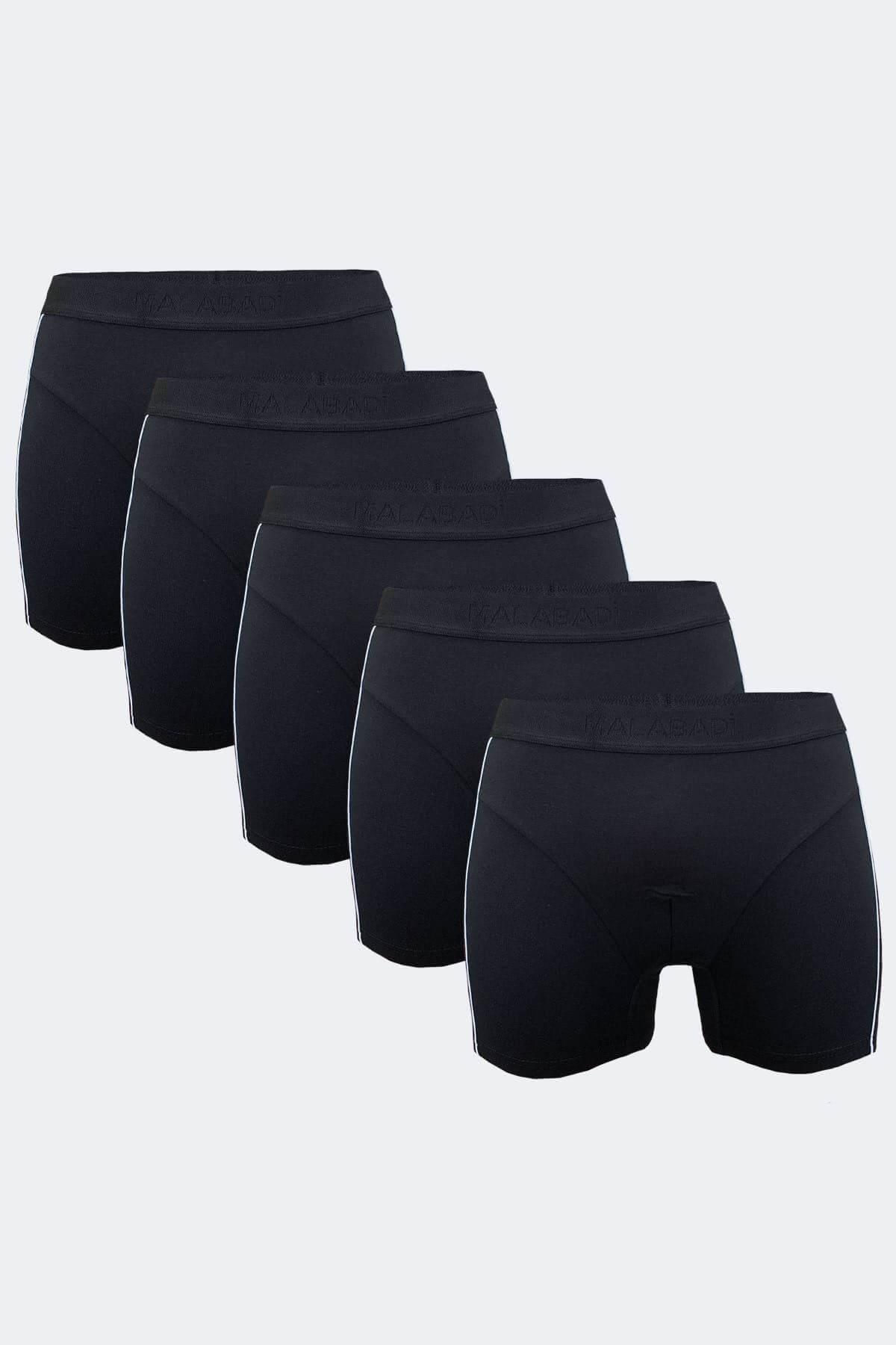 Malabadi 017 5'li Paket Erkek Biyeli Modal Boxer